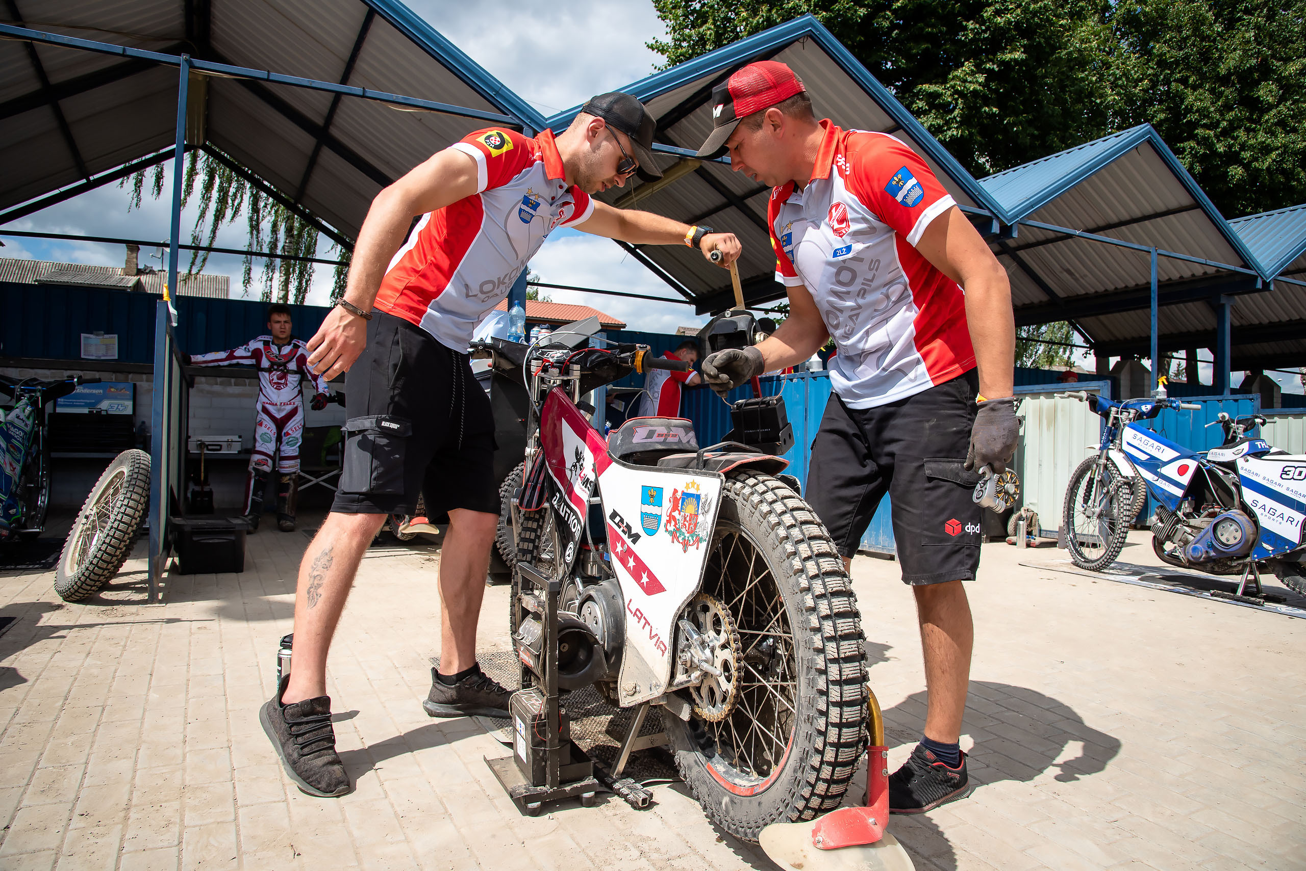 Optibet Lokomotiv Daugavpils 55 — 34 SpecHouse PSŻ Poznań / 2021-07-04. Fotogrāfs Romualds Rubenis un Artemijs Stašāns