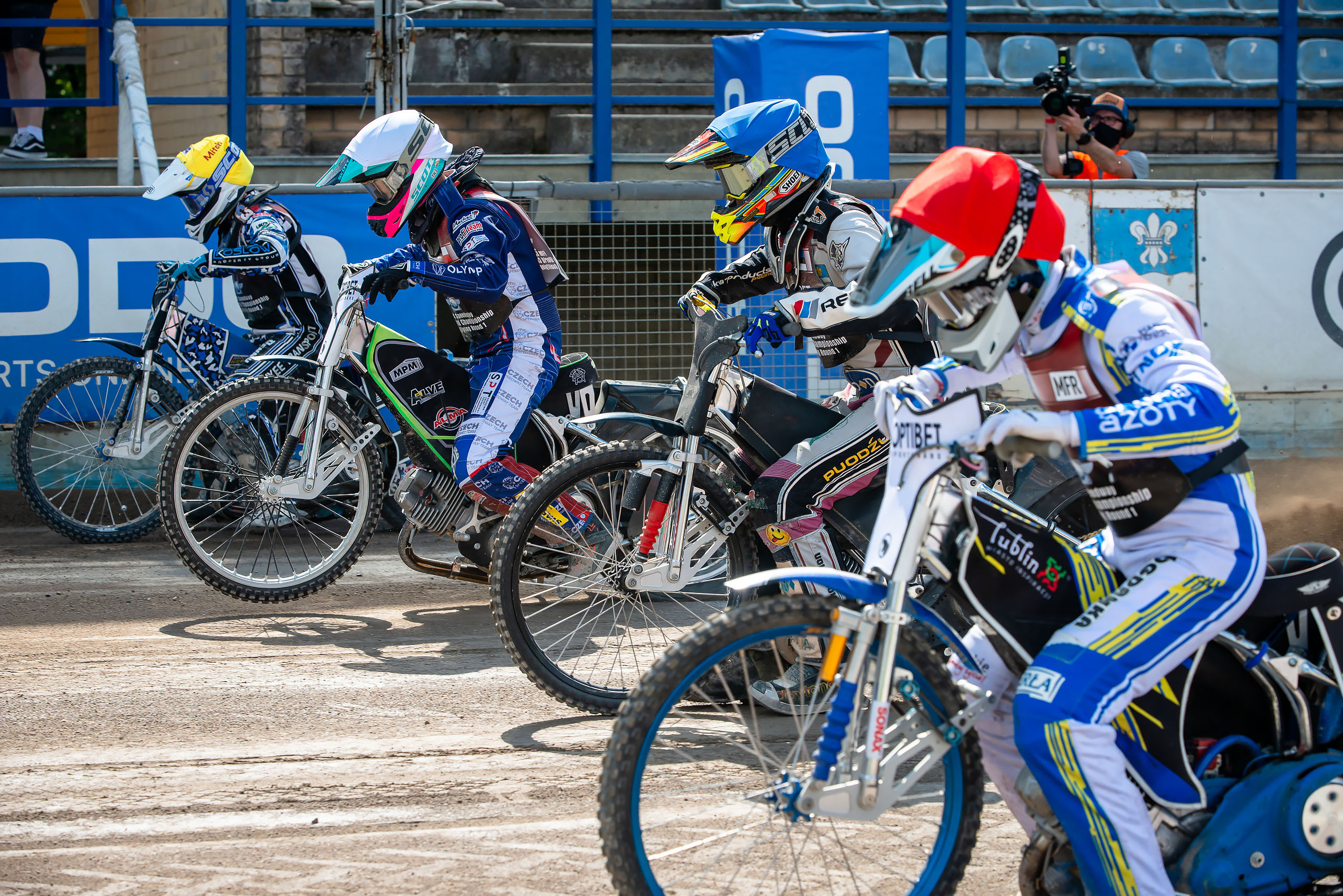 FIM Speedway U21 World Championship Qualifying Round 1 / 2021-06-12. Fotogrāfs Romualds Rubenis un Artemijs Stašāns