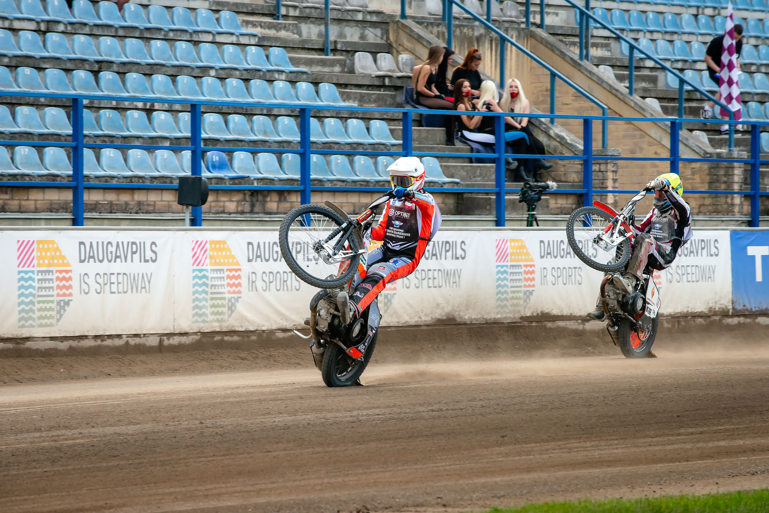 FIM Speedway U21 World Championship Qualifying Round 1 / 2021-06-12. Fotogrāfs Romualds Rubenis un Artemijs Stašāns