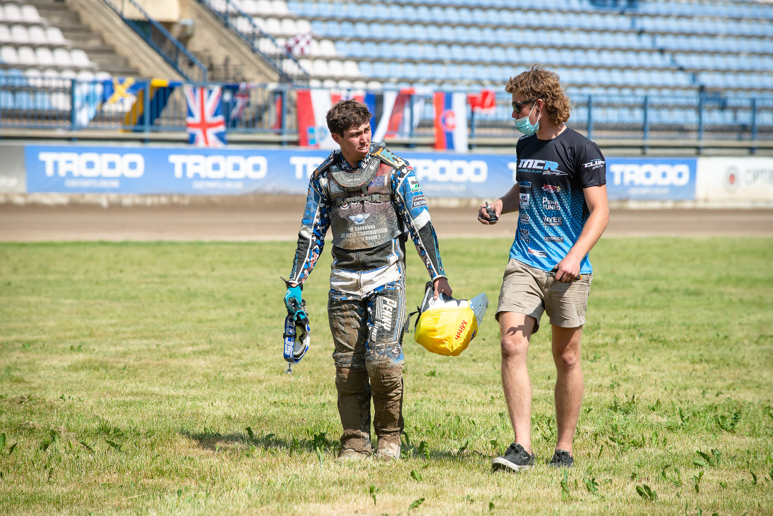 FIM Speedway U21 World Championship Qualifying Round 1 / 2021-06-12. Fotogrāfs Romualds Rubenis un Artemijs Stašāns
