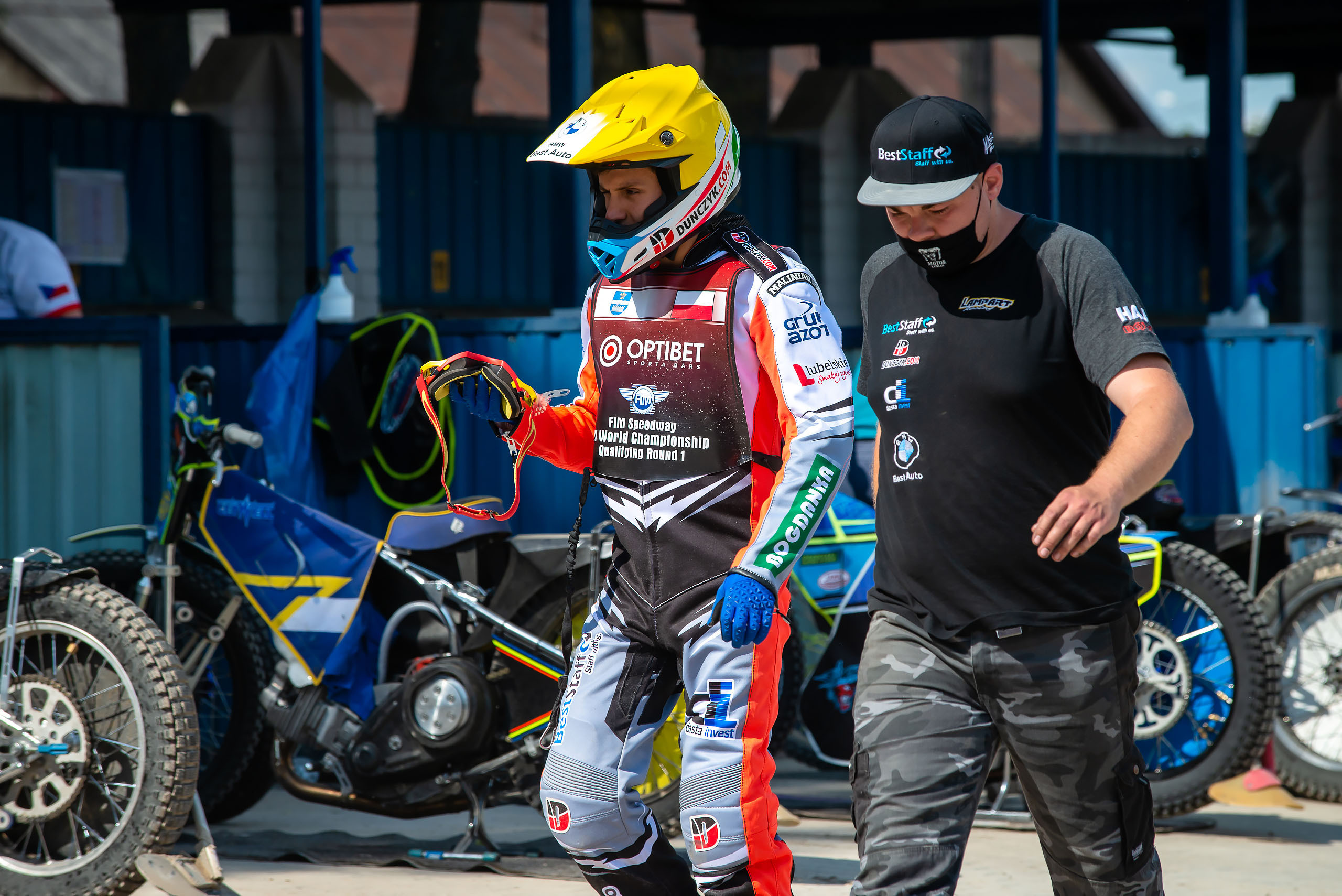 FIM Speedway U21 World Championship Qualifying Round 1 / 2021-06-12. Fotogrāfs Romualds Rubenis un Artemijs Stašāns