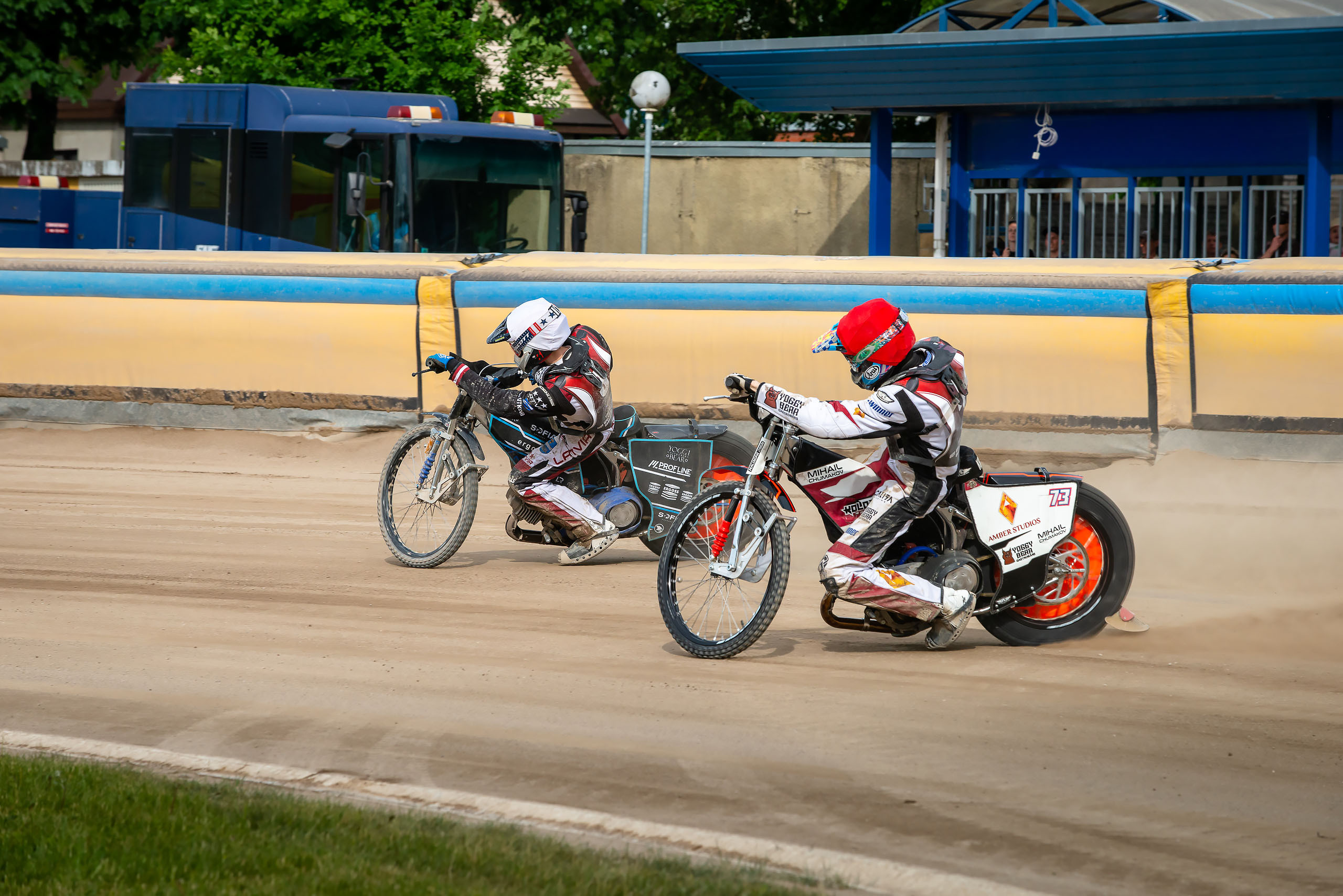 FIM Speedway U21 World Championship Qualifying Round 1 / 2021-06-12. Fotogrāfs Romualds Rubenis un Artemijs Stašāns