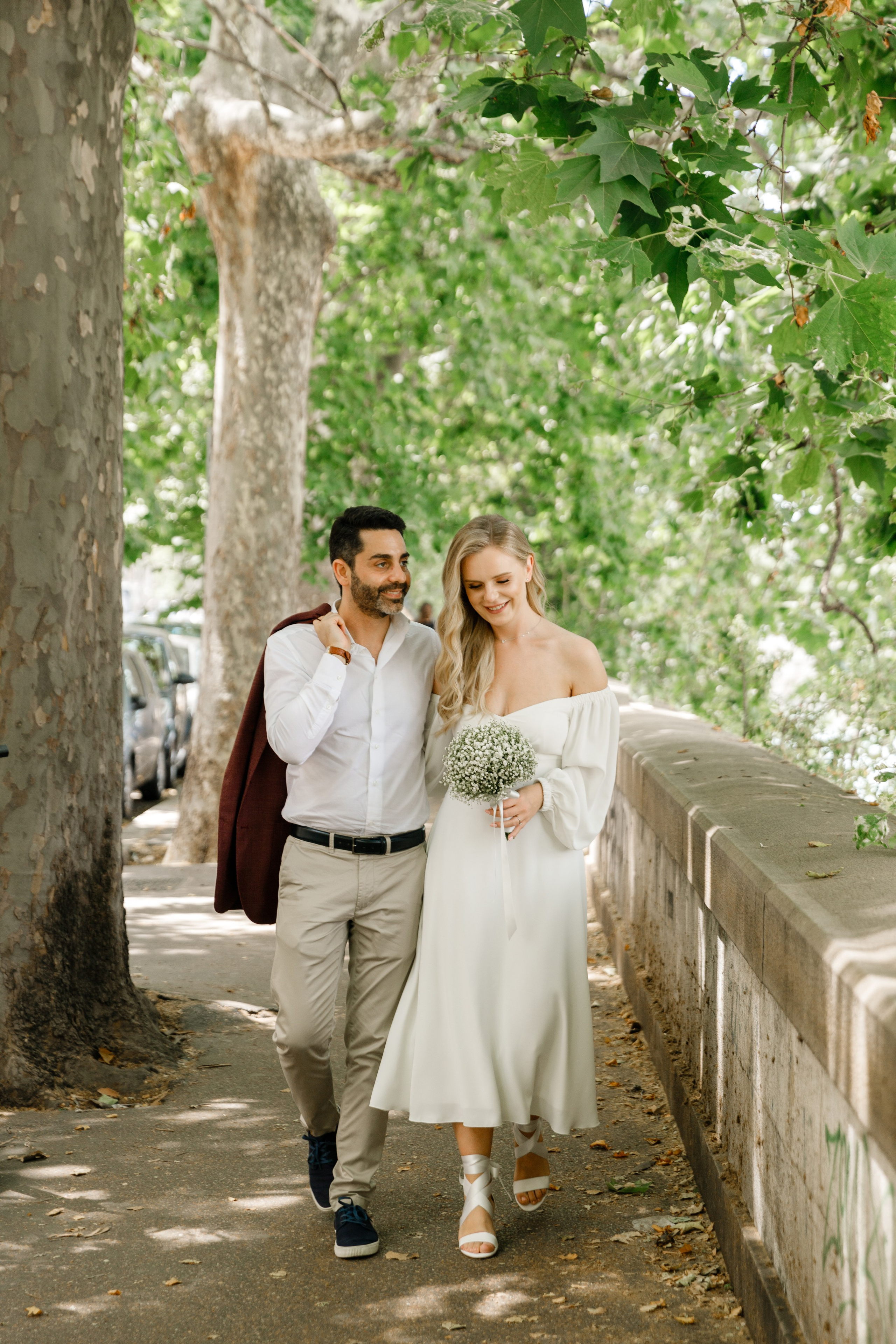 Elopement in Rome. Andrea and Maria. Photorome.com