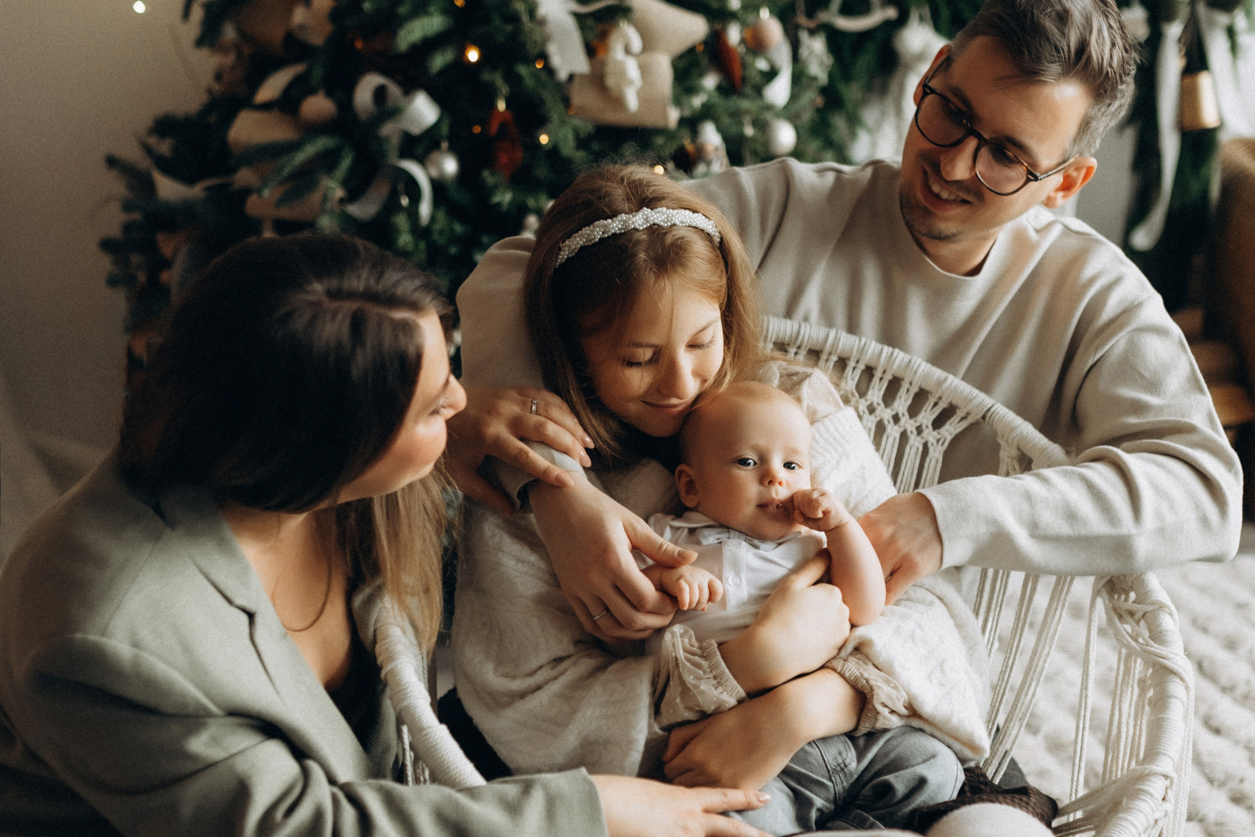 Together at Christmas. Семейный фотограф Лейпциг, Германия