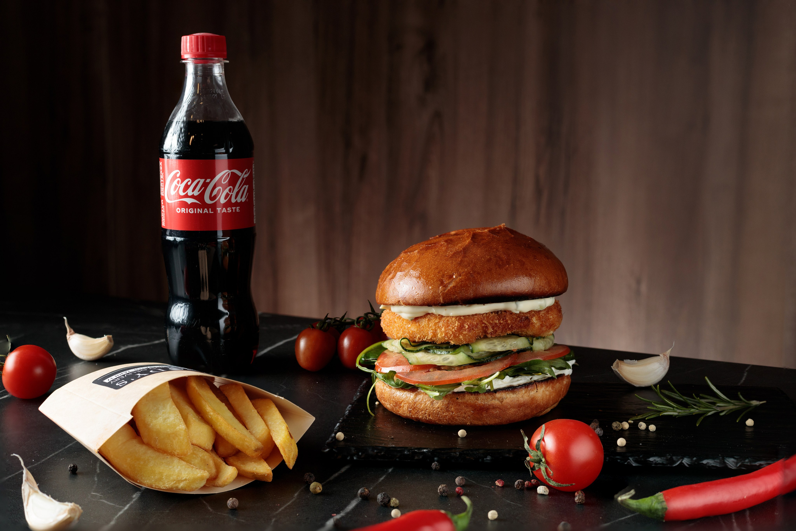 Burger menu. Captured by Hallovud