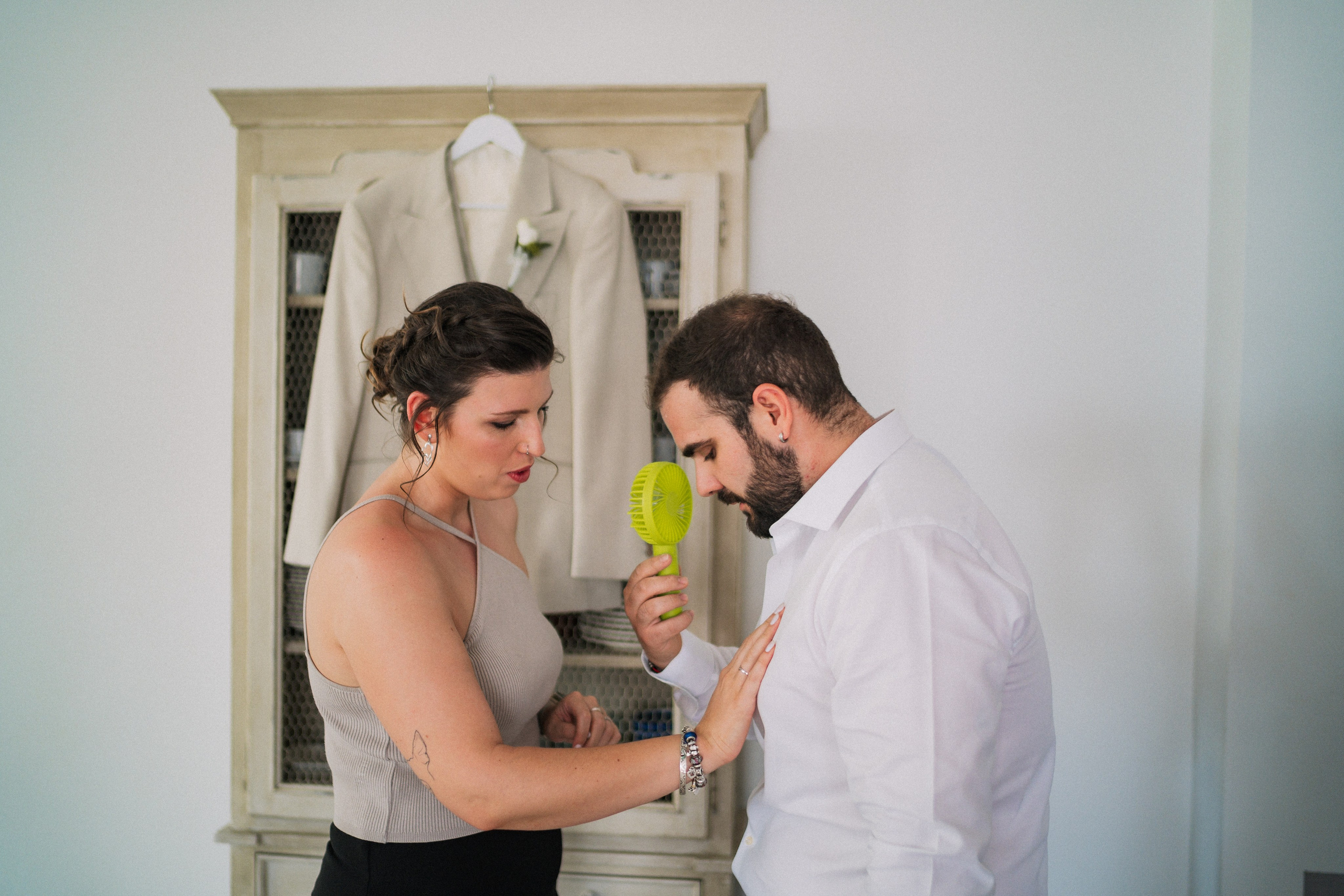 Nerea y Samuel. Christian García