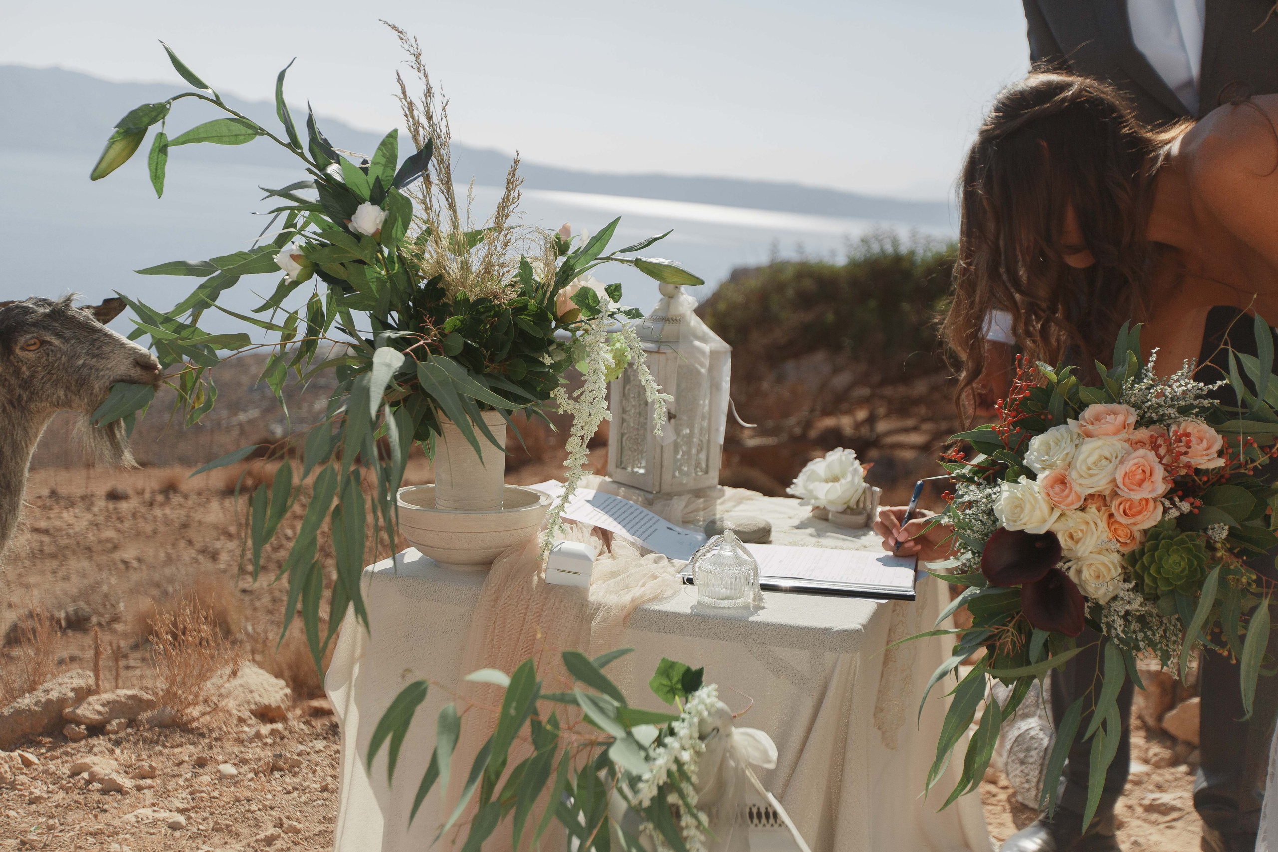 Marino & Steffi, Crete. Denny Savon — Photographer in Santorini | Weddings, Love Stories & Flying Dress