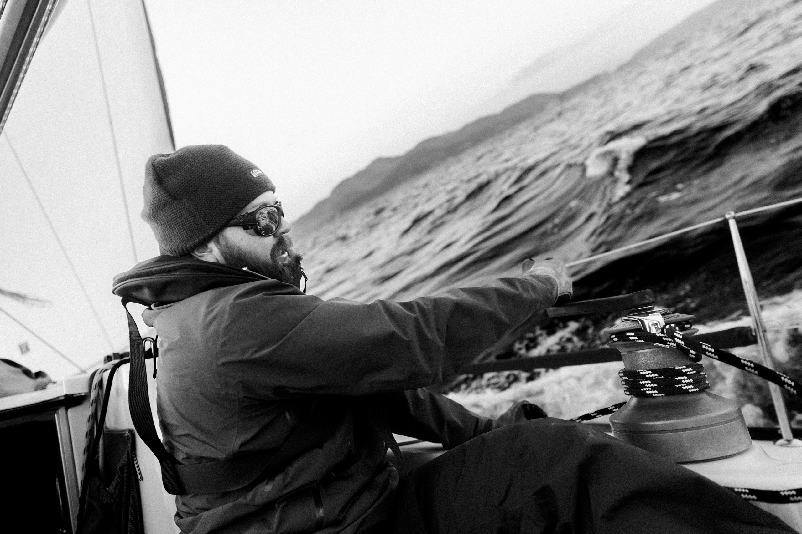 Yachting. Photographer in New York City