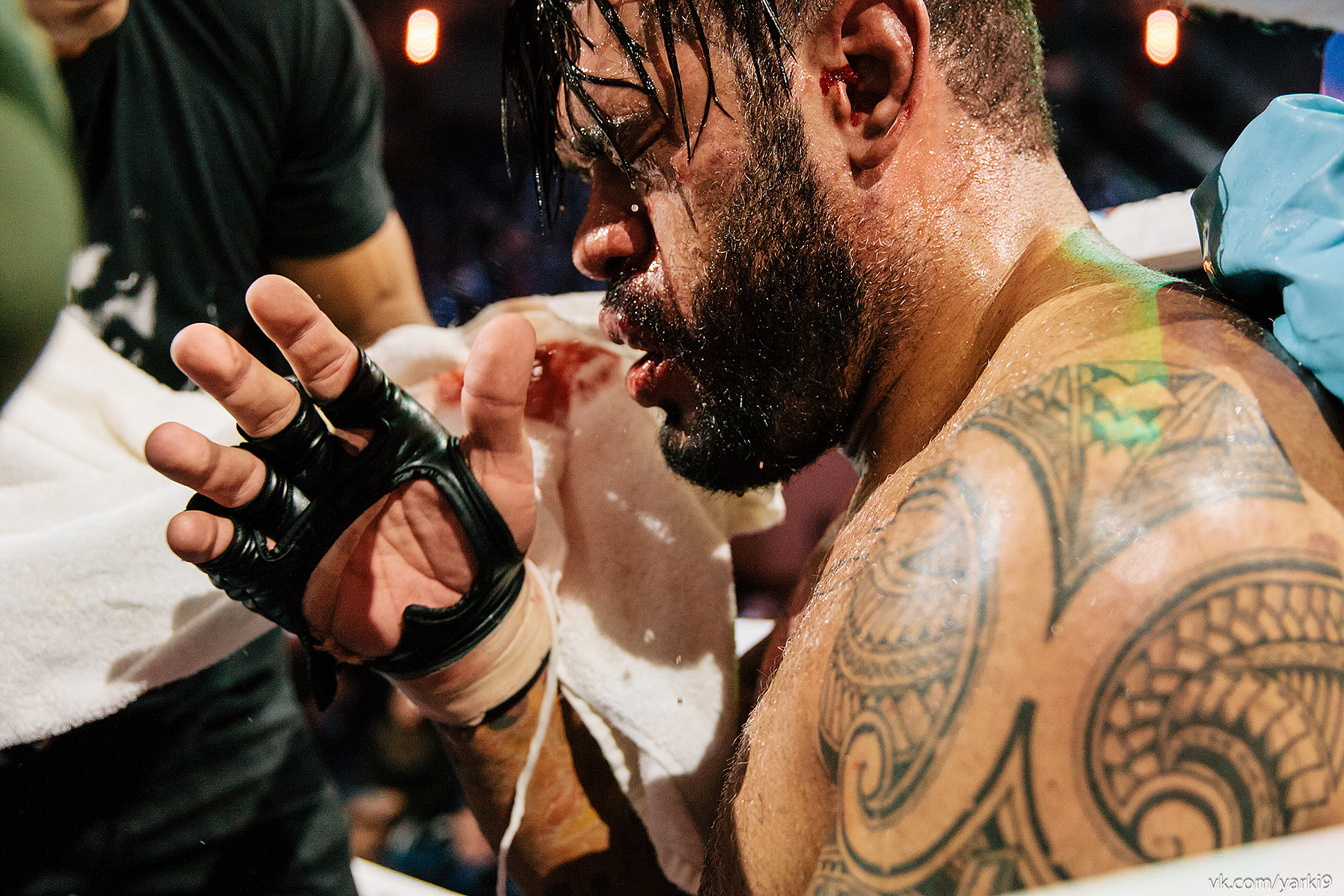 Boxing. Photographer in New York City