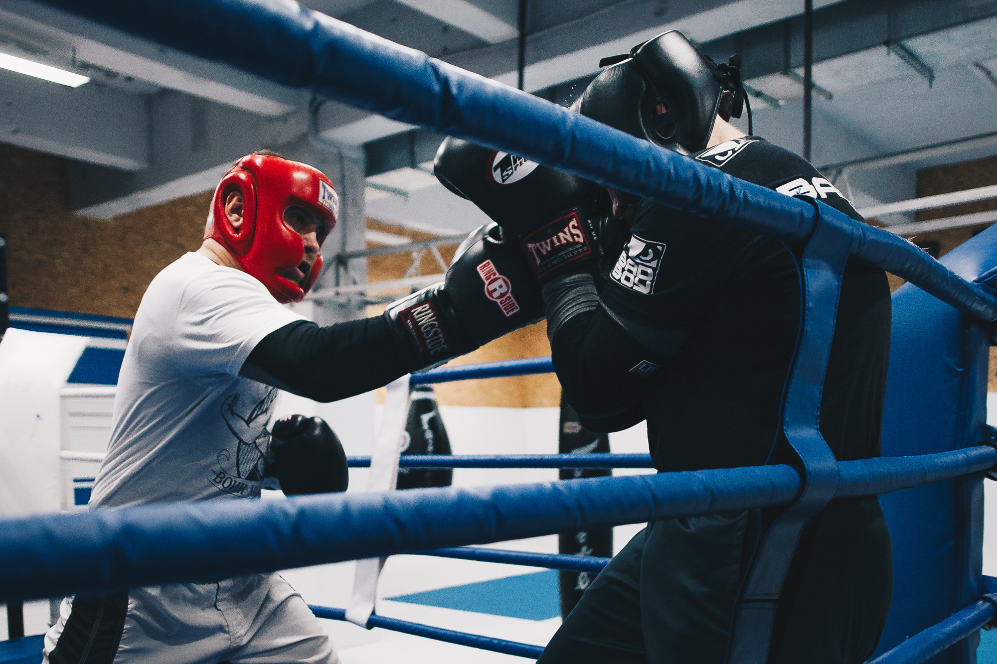 Boxing. Photographer in New York City