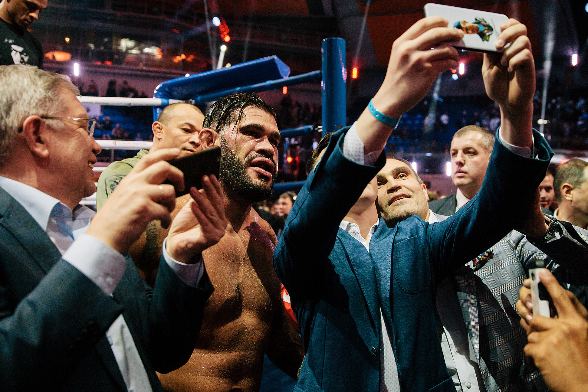 Boxing. Photographer in New York City