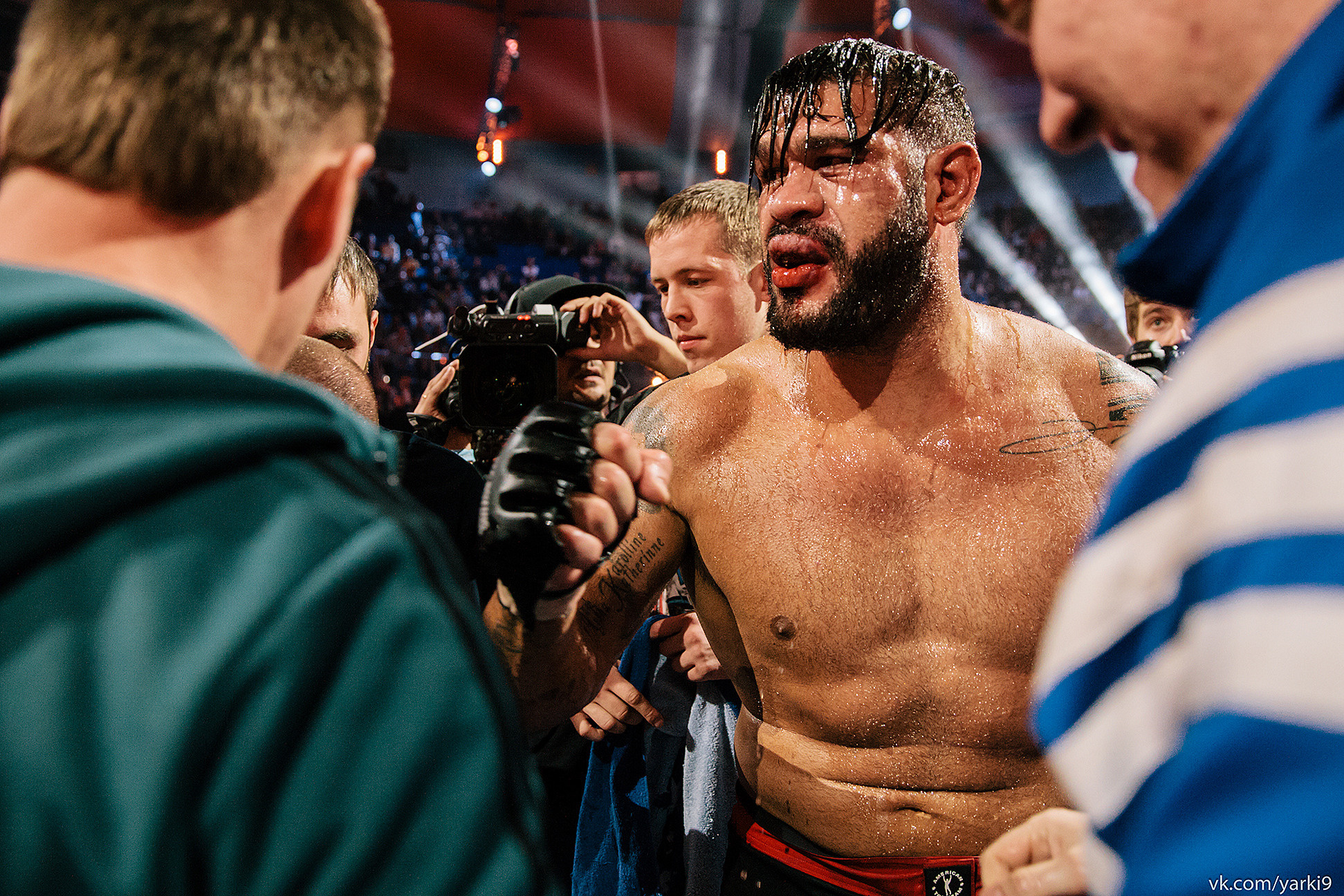 Boxing. Photographer in New York City