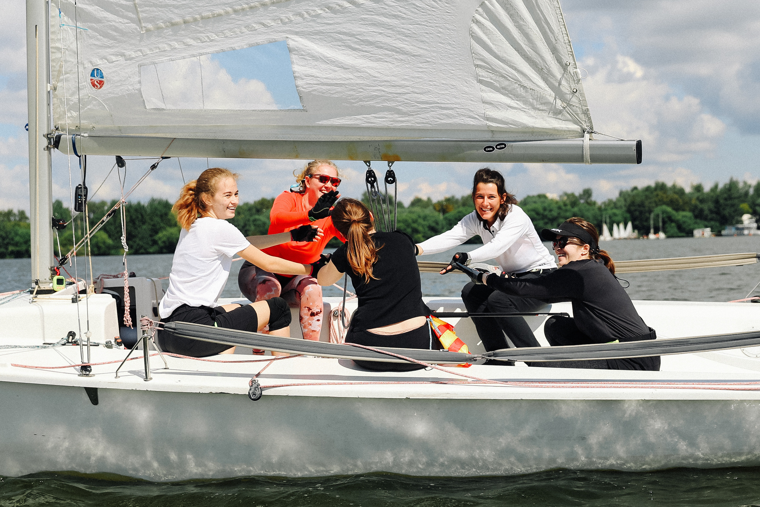 Yachting. Photographer in New York City