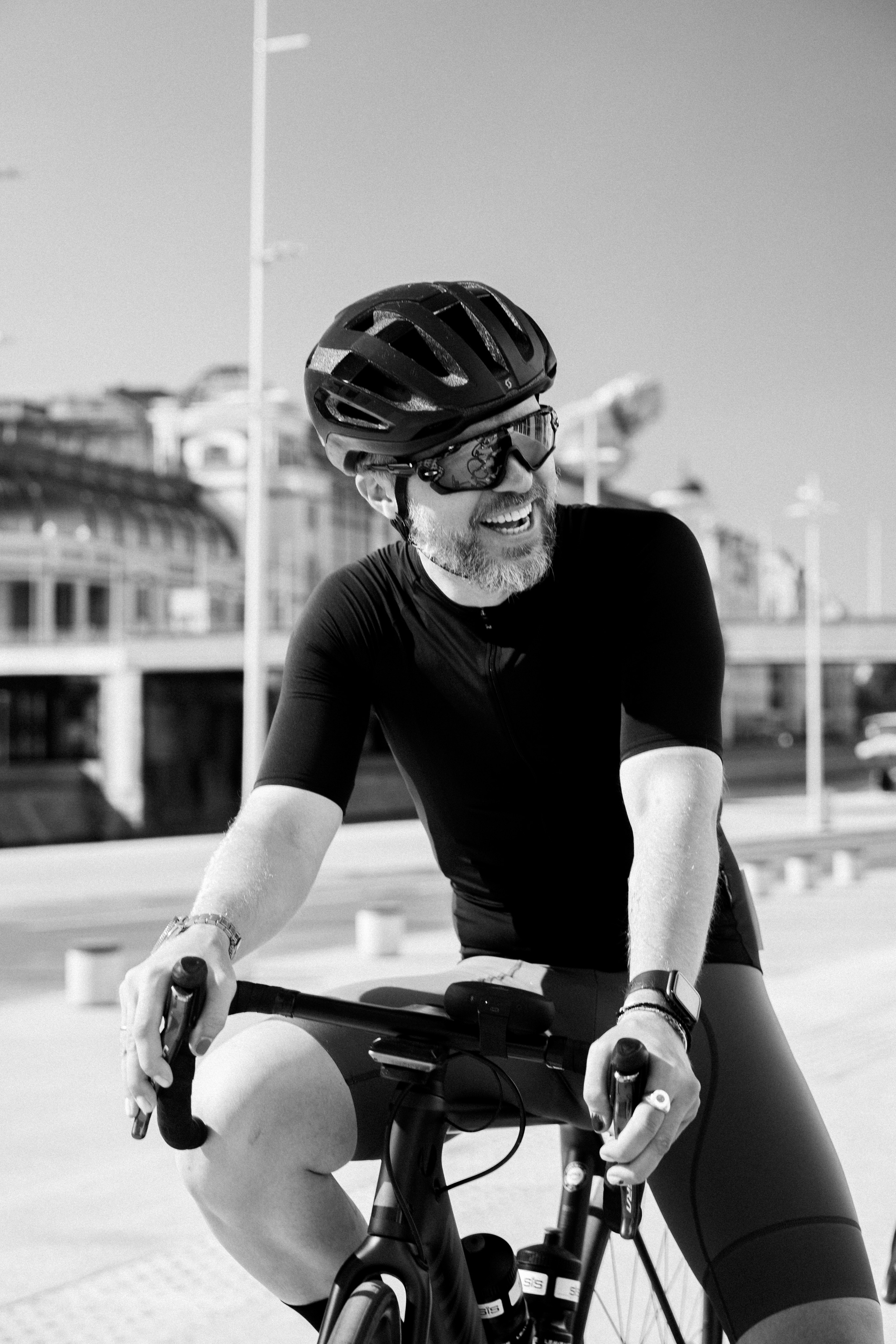 Cycling. Photographer in New York City