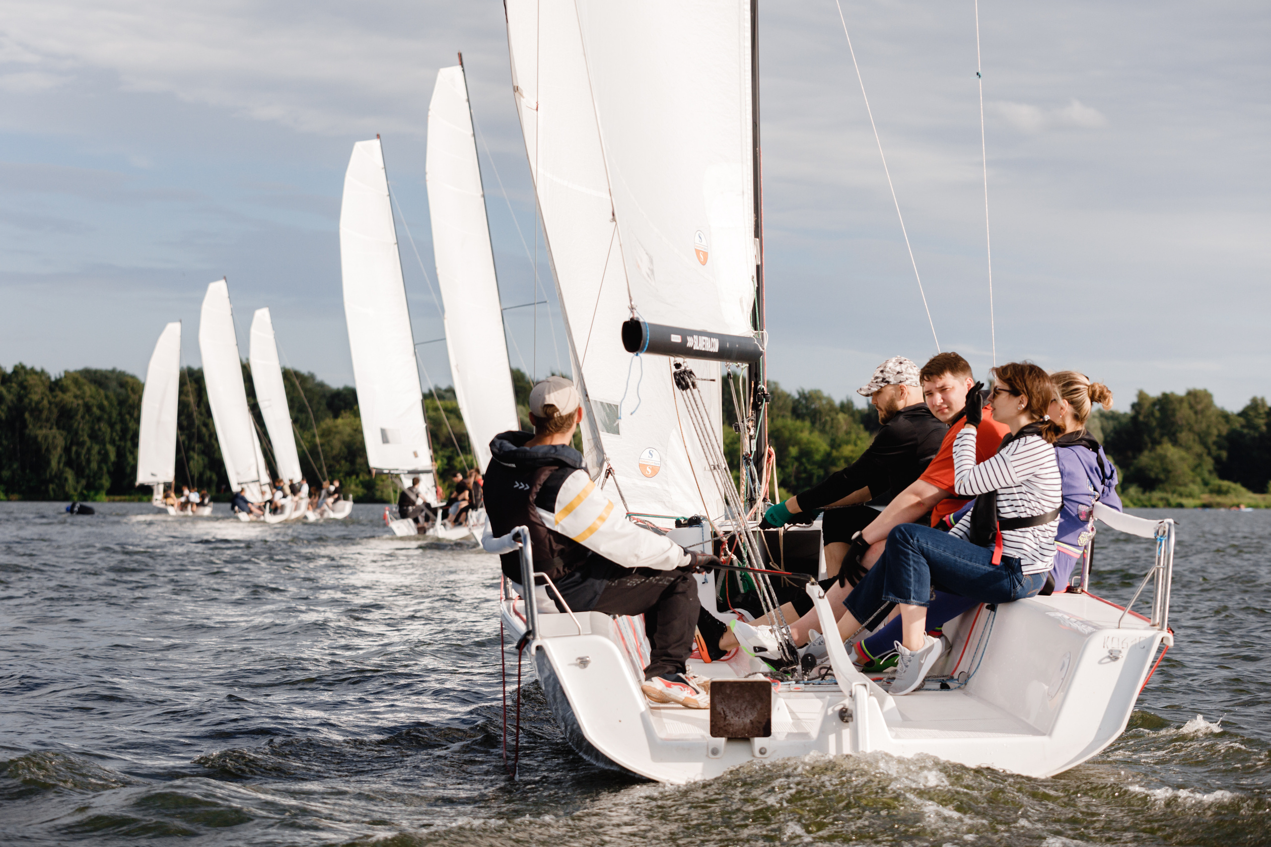 Yachting. Photographer in New York City