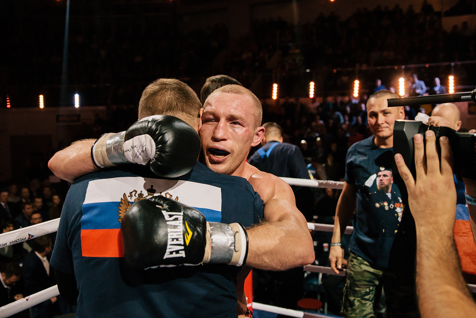 Boxing. Photographer in New York City