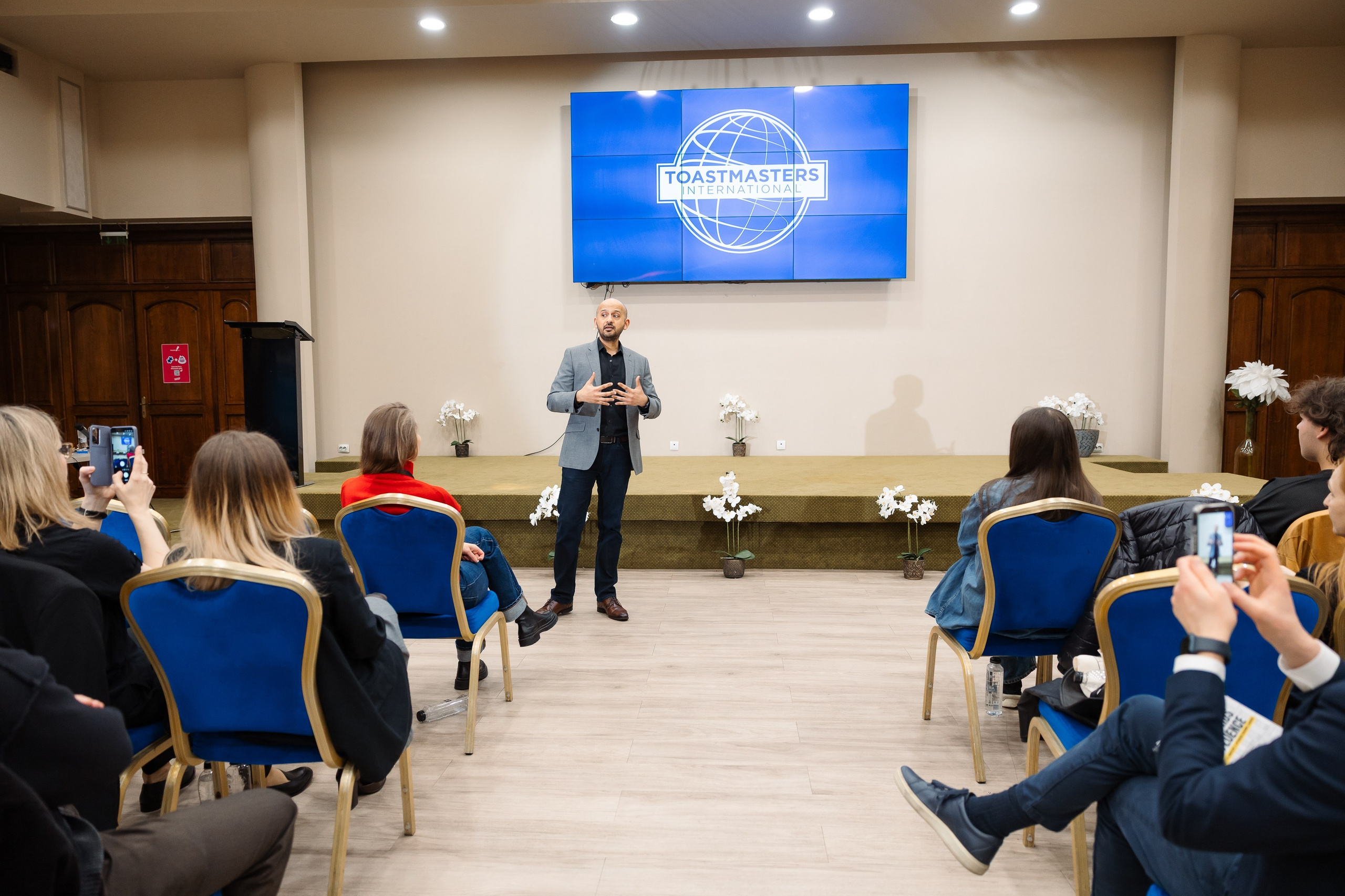 Toastmasters Conference. Marius Ciocan