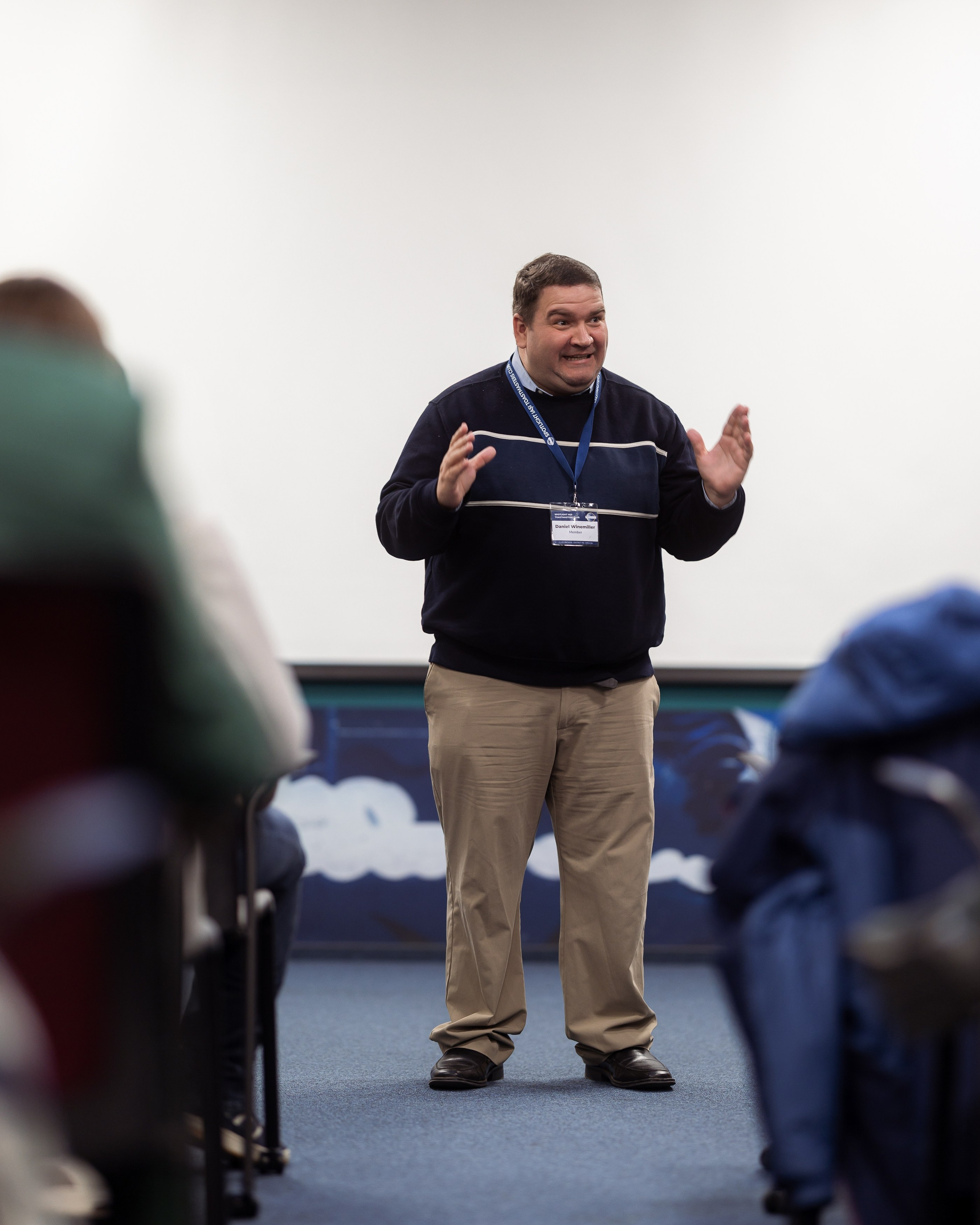 Toastmasters. Marius Ciocan