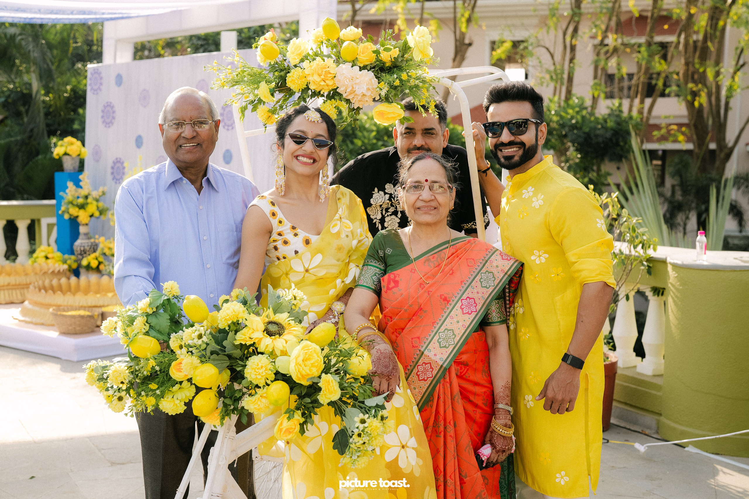 Haldi Hues Ft. Baebie & Goyal. Fine art Wedding Photographers in India & Canada