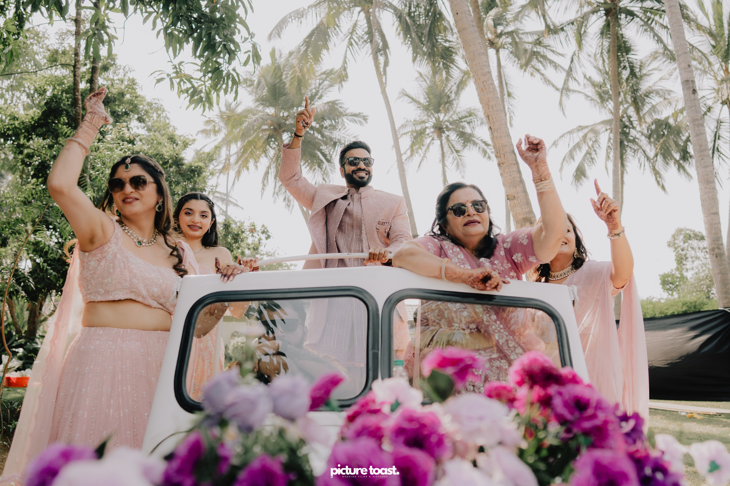 Varamala Ft. Barbie & Aneesh. Fine art Wedding Photographers in India & Canada