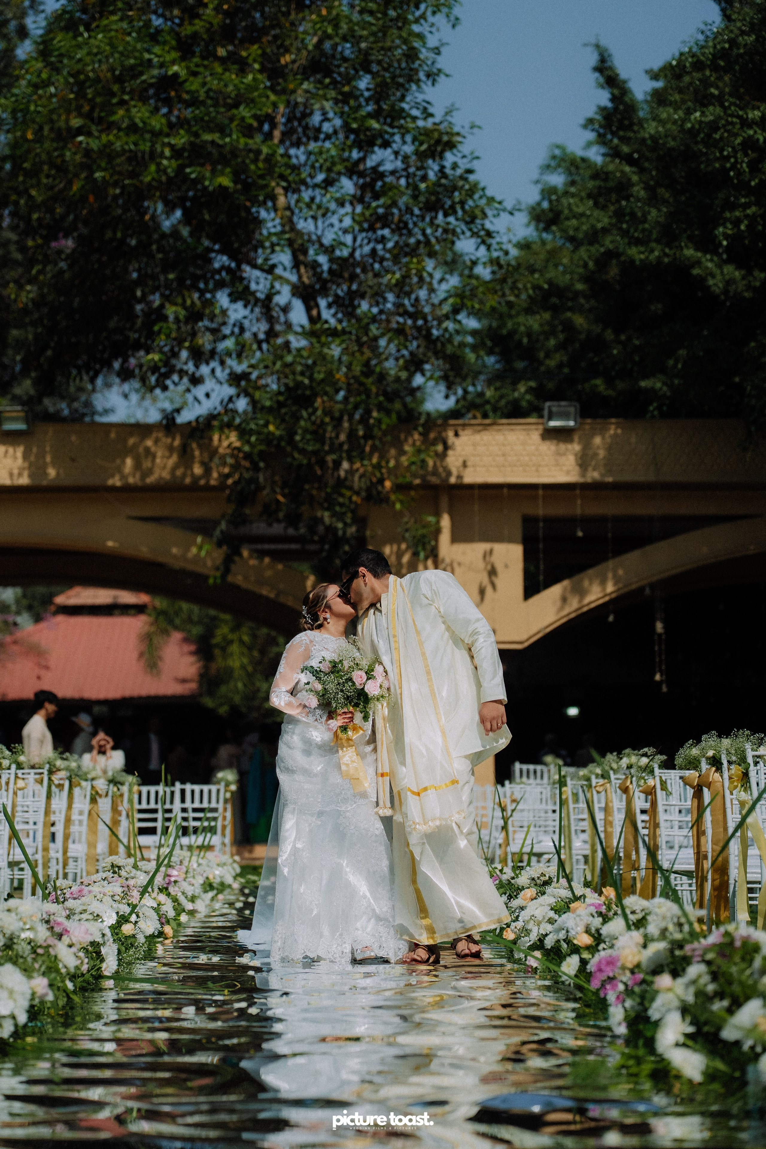 Blessing of Rajiv & Aashna. Fine art Wedding Photographers in India & Canada
