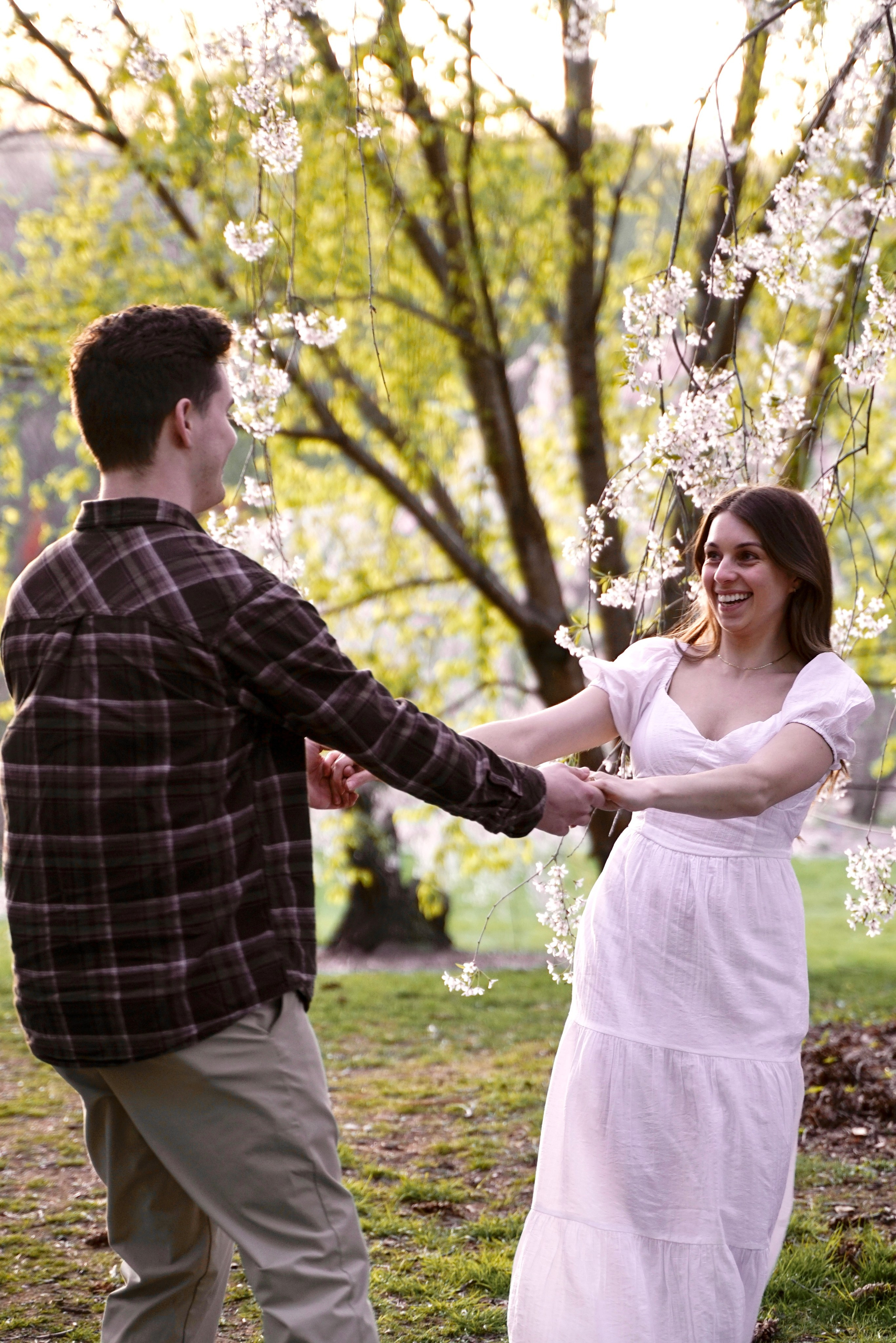 Kassandra and Andrew at Harvard Arboretum. Stefanovich Photography | Boston, MA