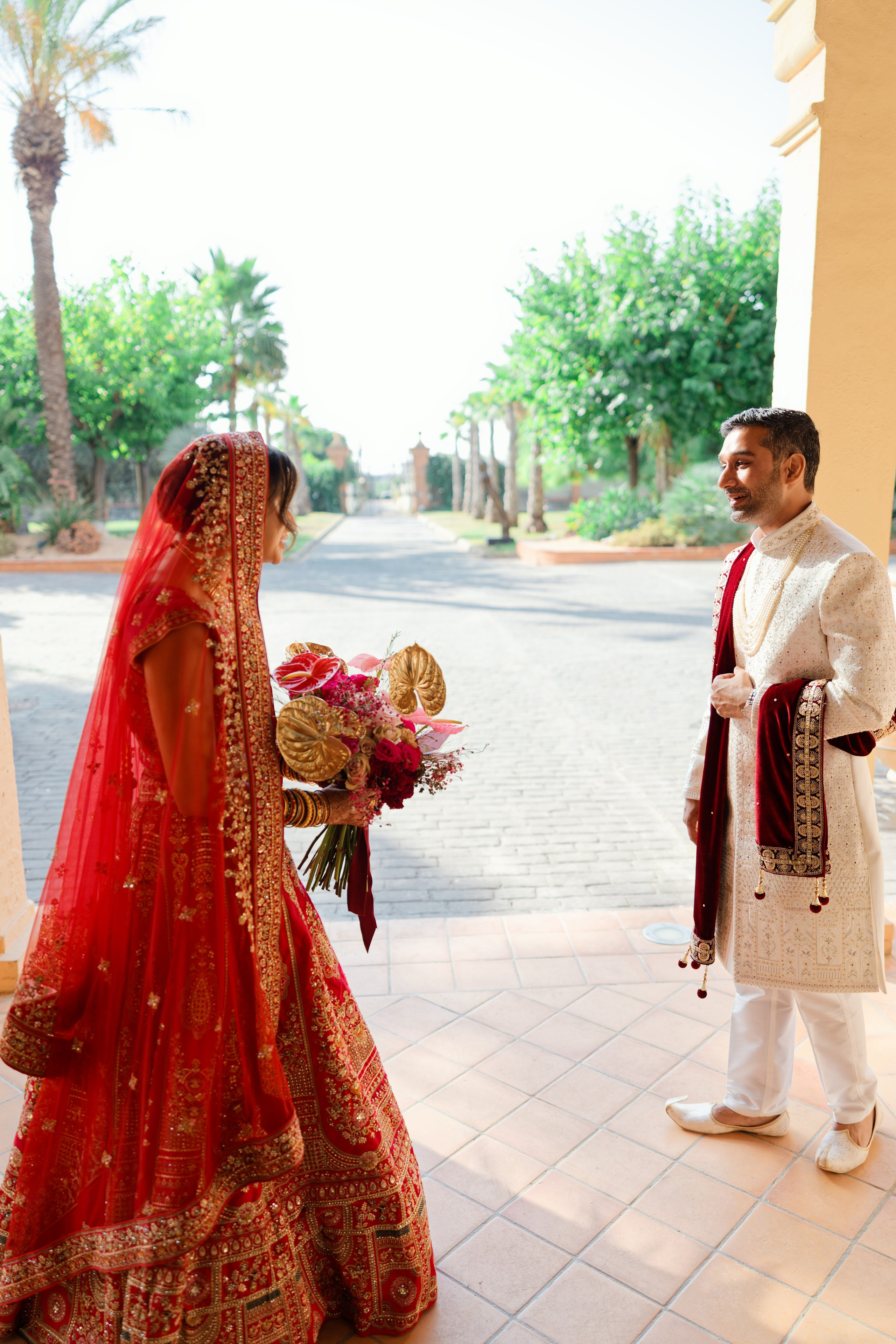 Indian wedding at Gran Villa Rosa, Barcelona