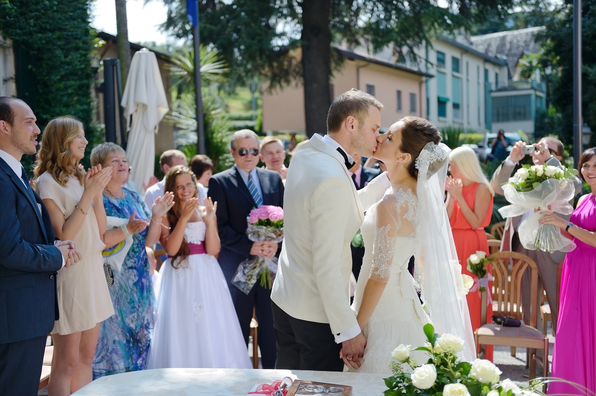 Civil wedding ceremony Bellagio Town Hall Lake Como Italy