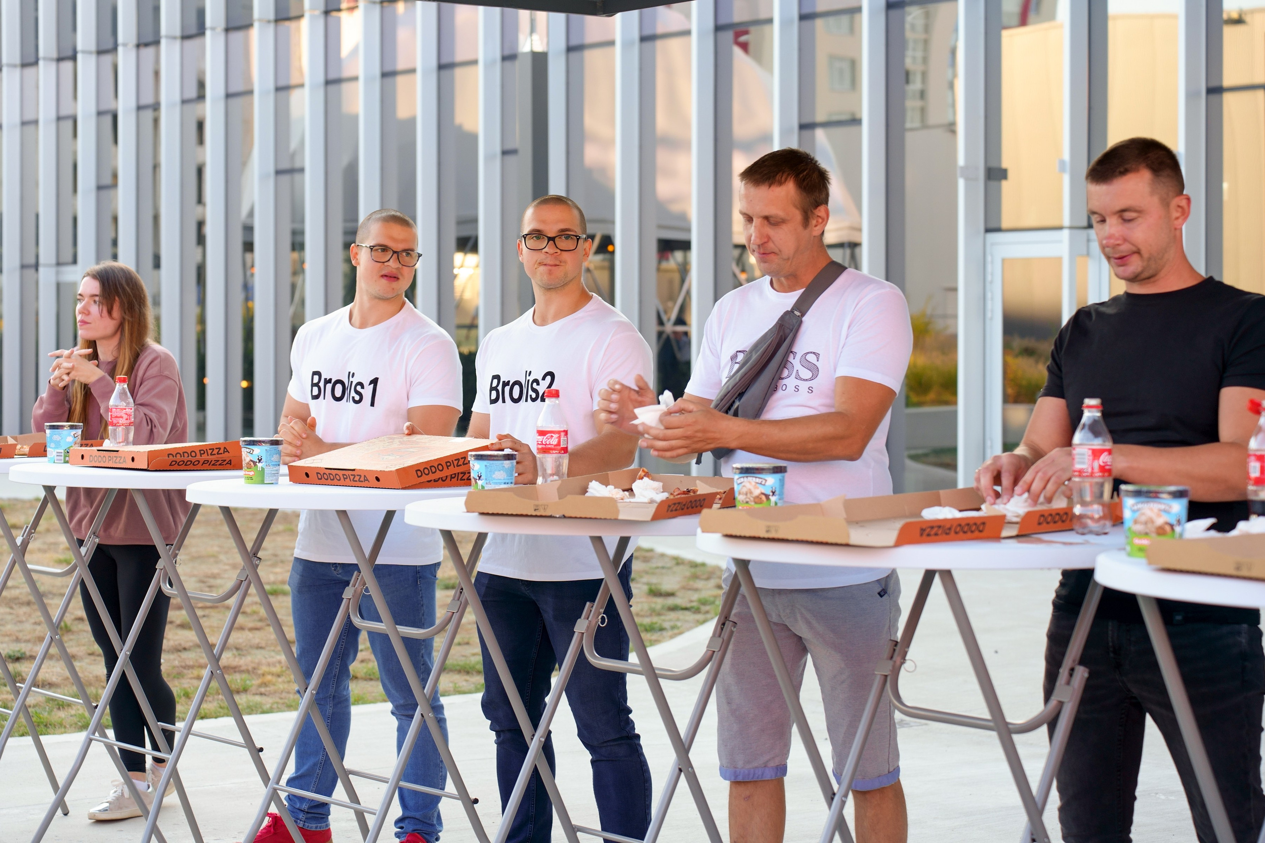 Dodo Pizza Picų Valgymo Čempionatas!. Elina Sapiega fotografė Vilniuje