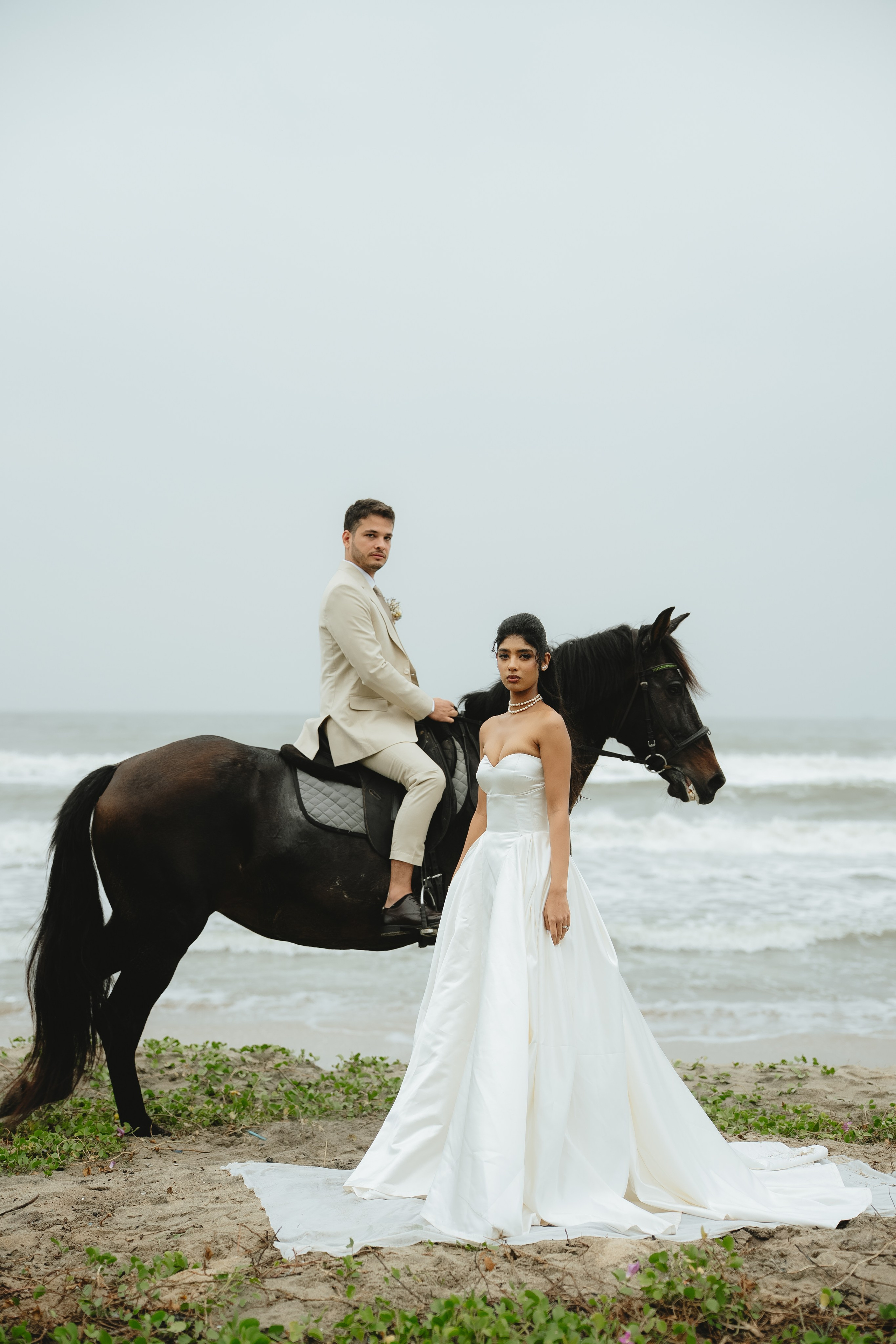 Not a Usual English Wedding!. Fine art Wedding Photographers in India & Canada