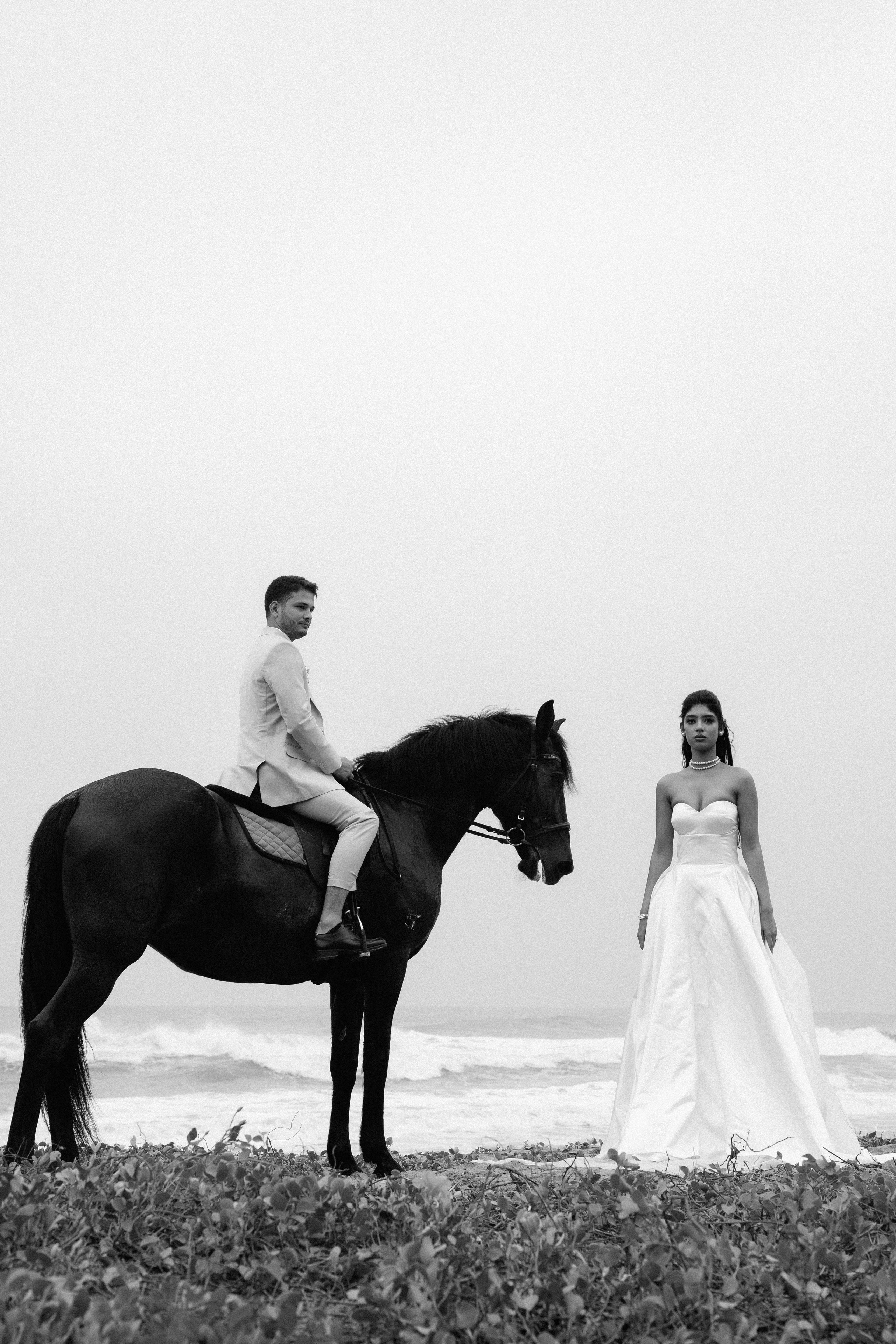 Not a Usual English Wedding!. Fine art Wedding Photographers in India & Canada