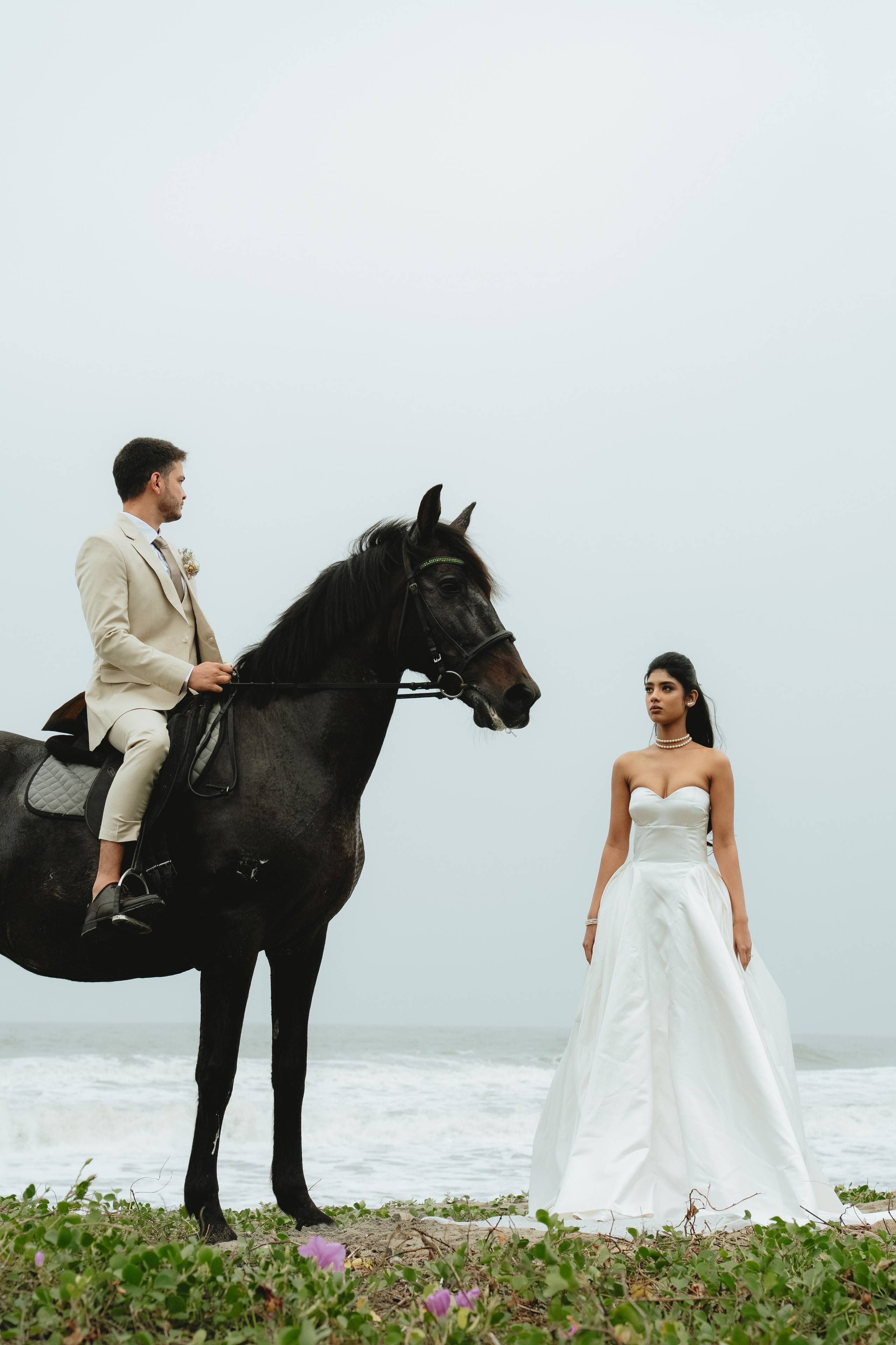 Not a Usual English Wedding!. Fine art Wedding Photographers in India & Canada