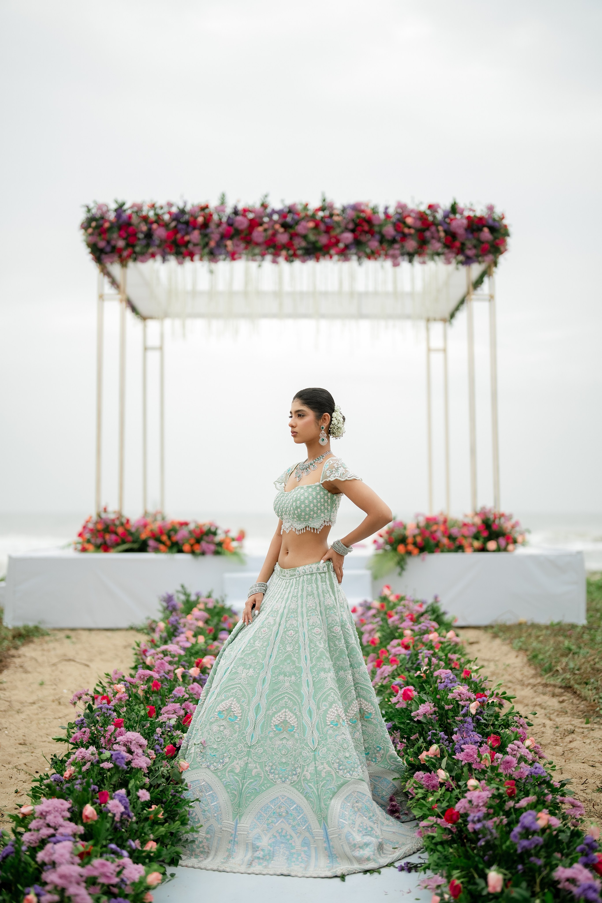 Beach Shaadi! Ft. Aishwarya & Milan. Fine art Wedding Photographers in India & Canada