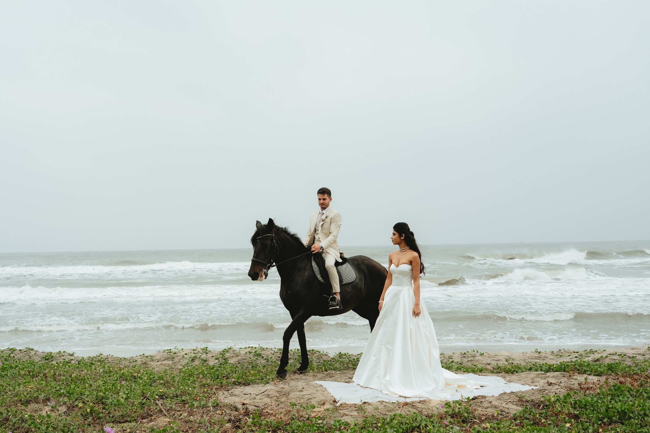 Not a Usual English Wedding!. Fine art Wedding Photographers in India & Canada