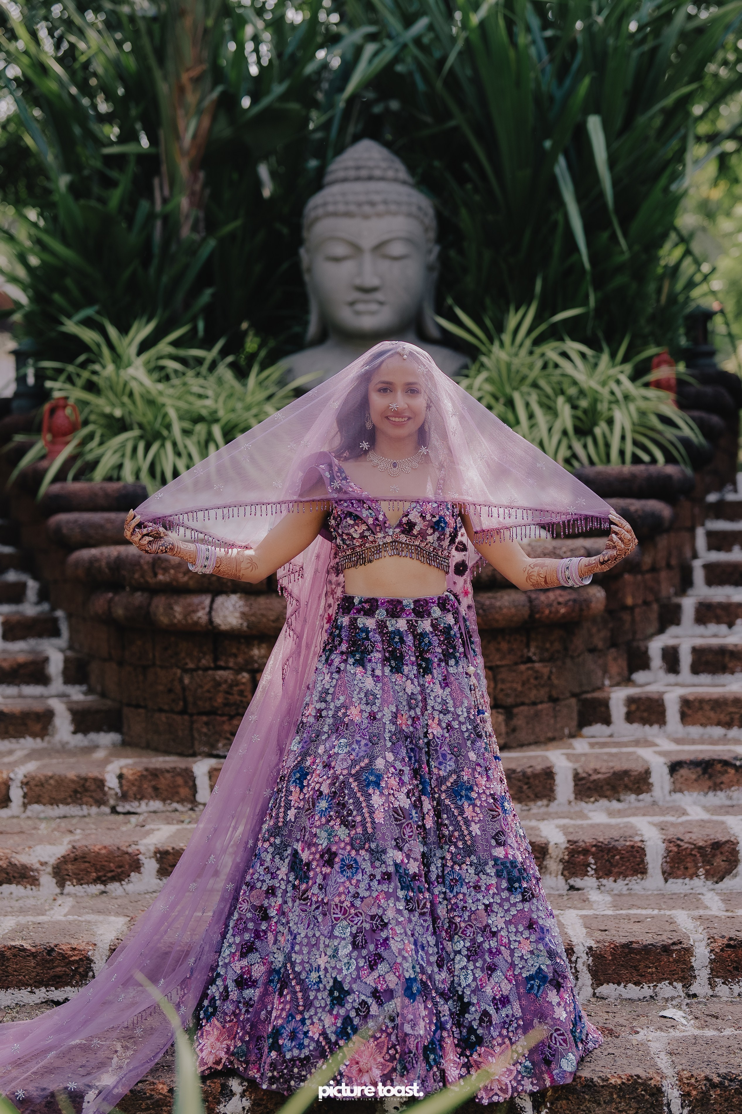 Varamala Ft. Barbie & Aneesh. Fine art Wedding Photographers in India & Canada