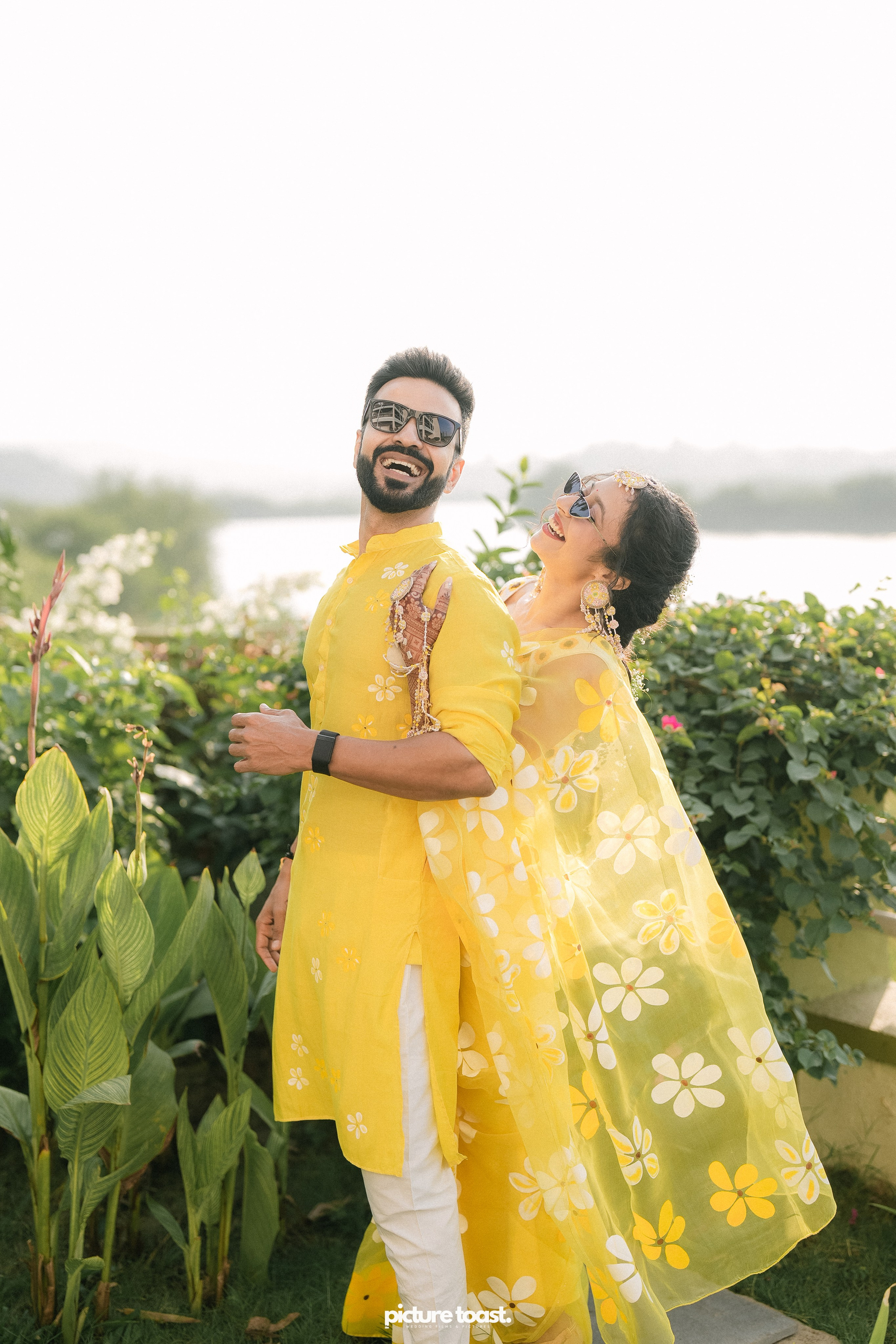 Haldi Hues Ft. Baebie & Goyal. Fine art Wedding Photographers in India & Canada