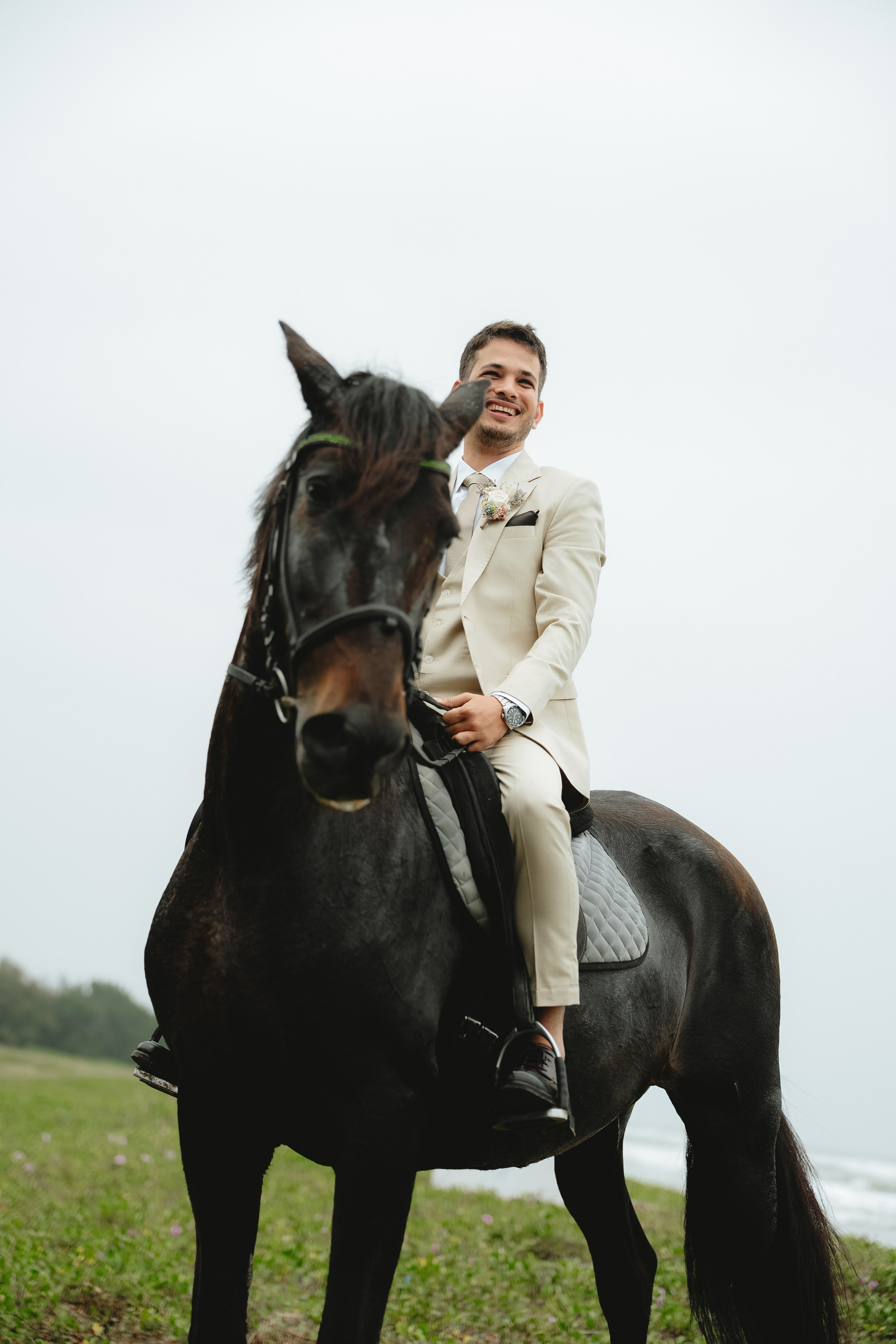 Not a Usual English Wedding!. Fine art Wedding Photographers in India & Canada