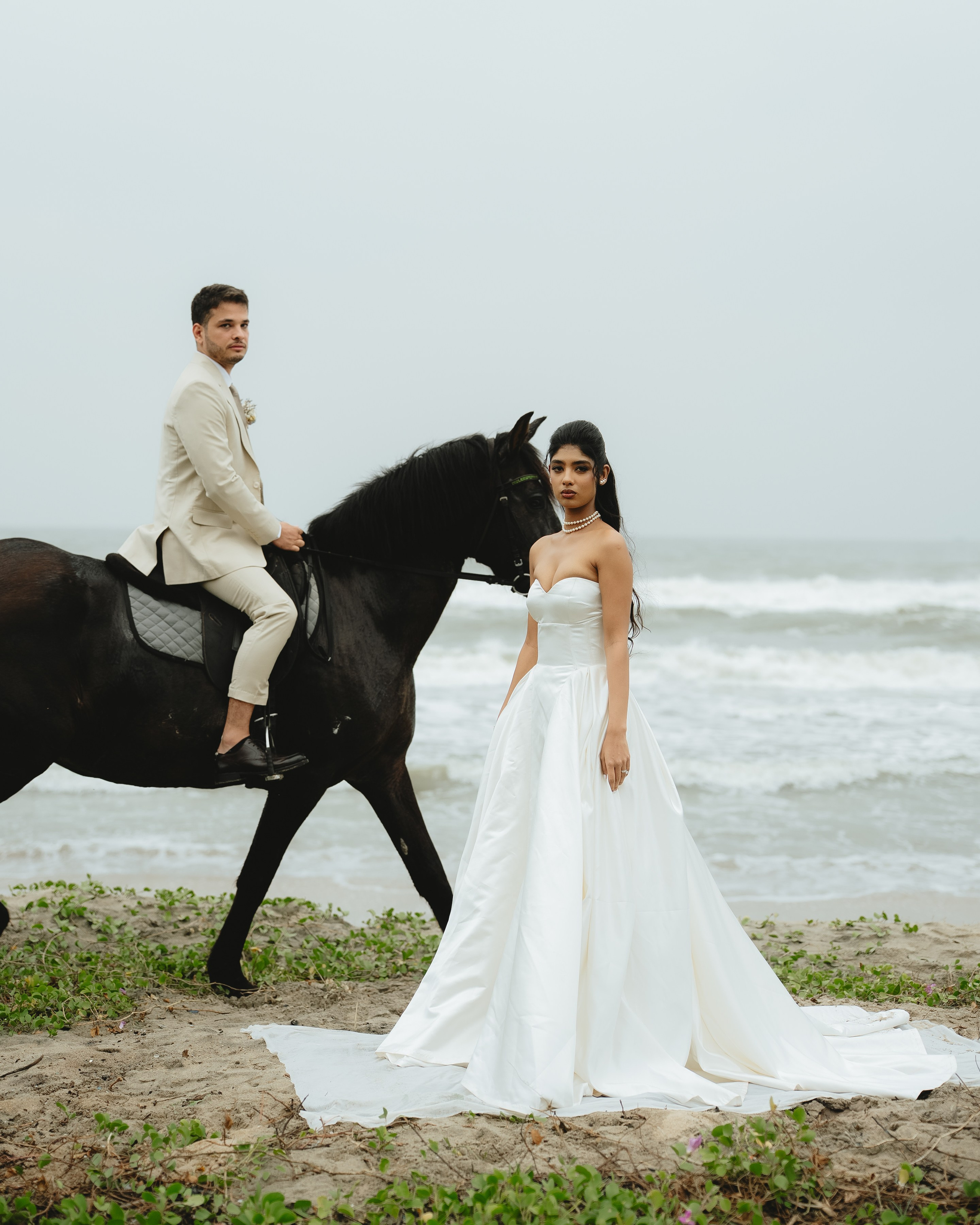 Not a Usual English Wedding!. Fine art Wedding Photographers in India & Canada