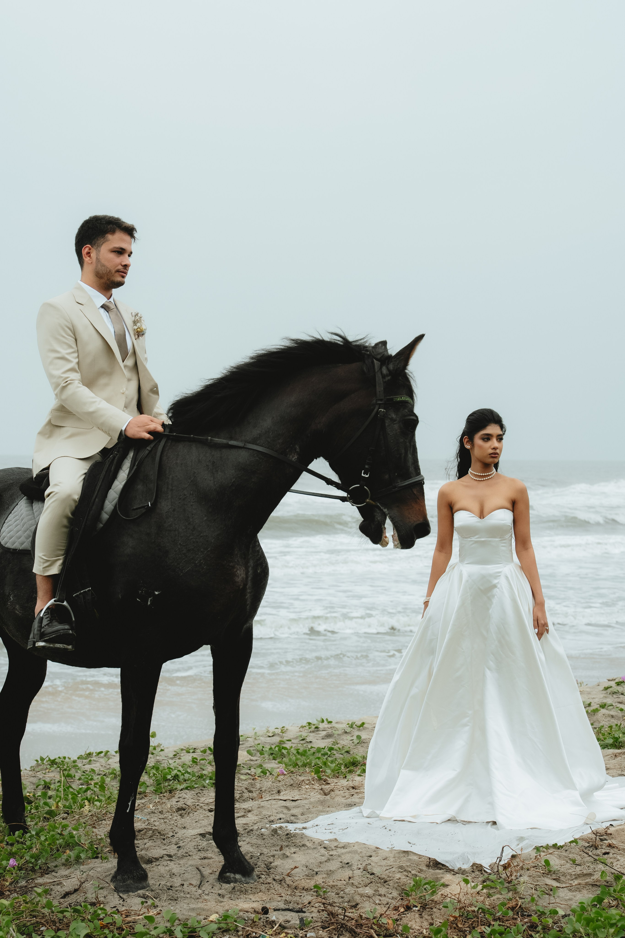 Not a Usual English Wedding!. Fine art Wedding Photographers in India & Canada