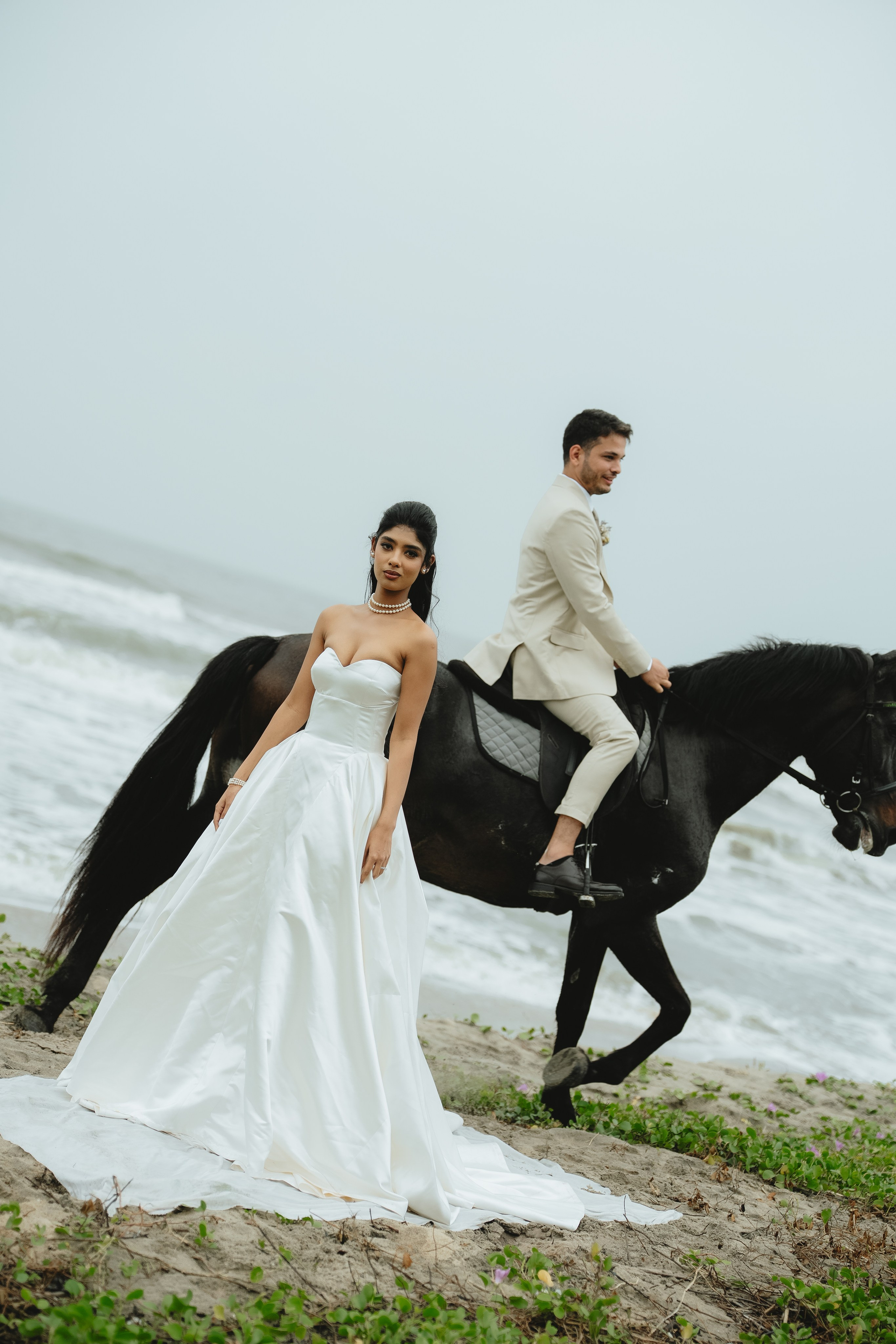 Not a Usual English Wedding!. Fine art Wedding Photographers in India & Canada