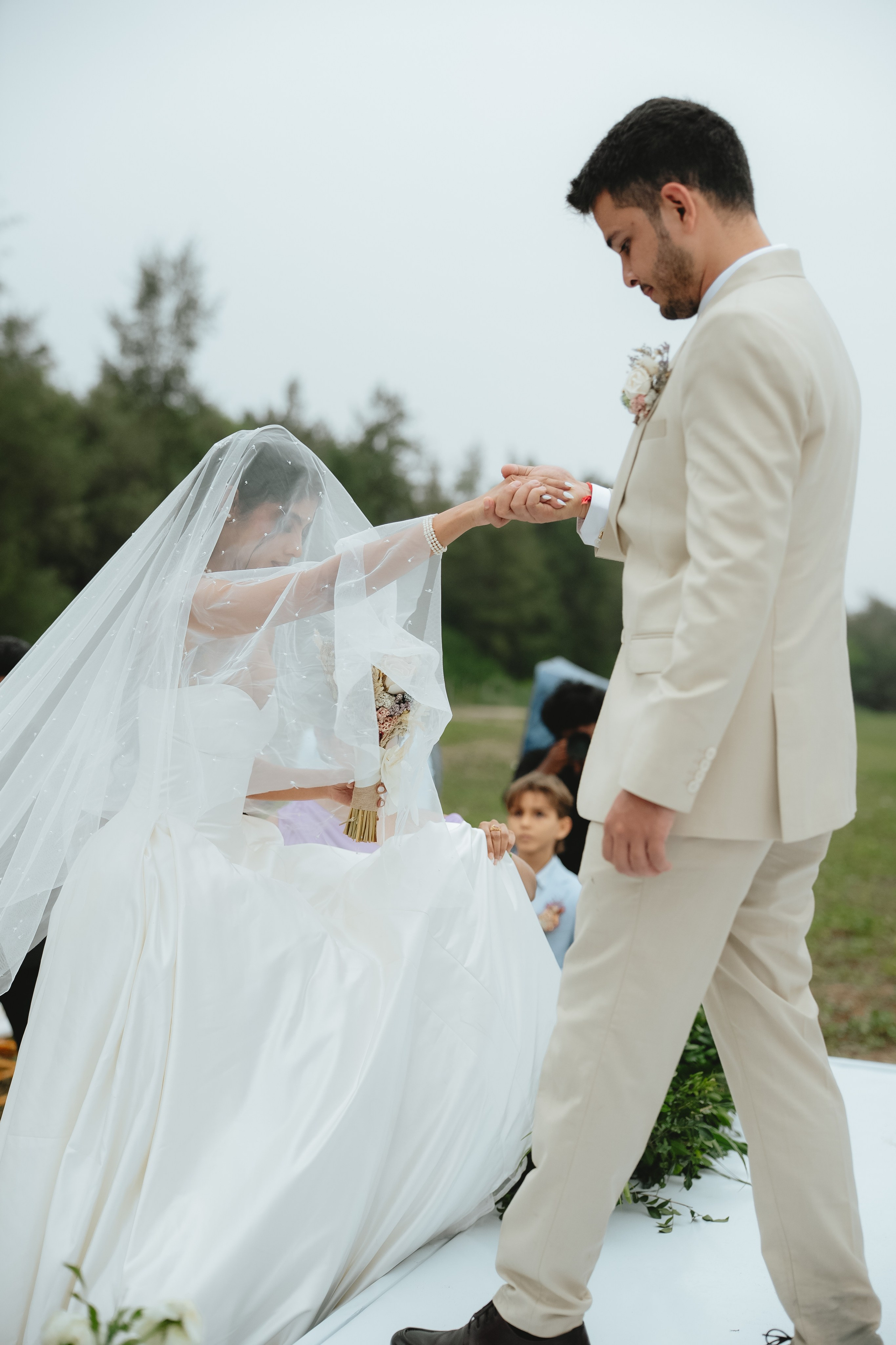Not a Usual English Wedding!. Fine art Wedding Photographers in India & Canada