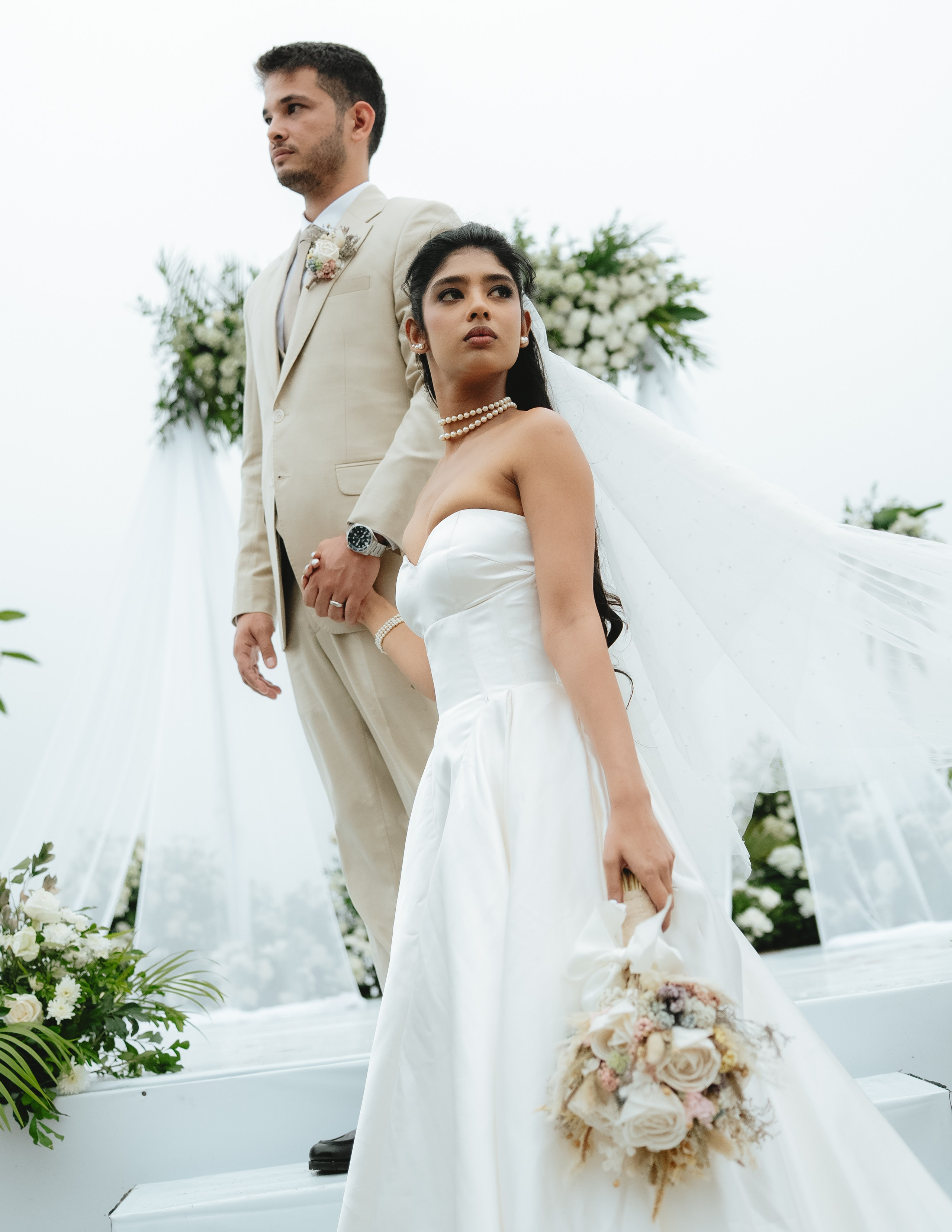 Not a Usual English Wedding!. Fine art Wedding Photographers in India & Canada
