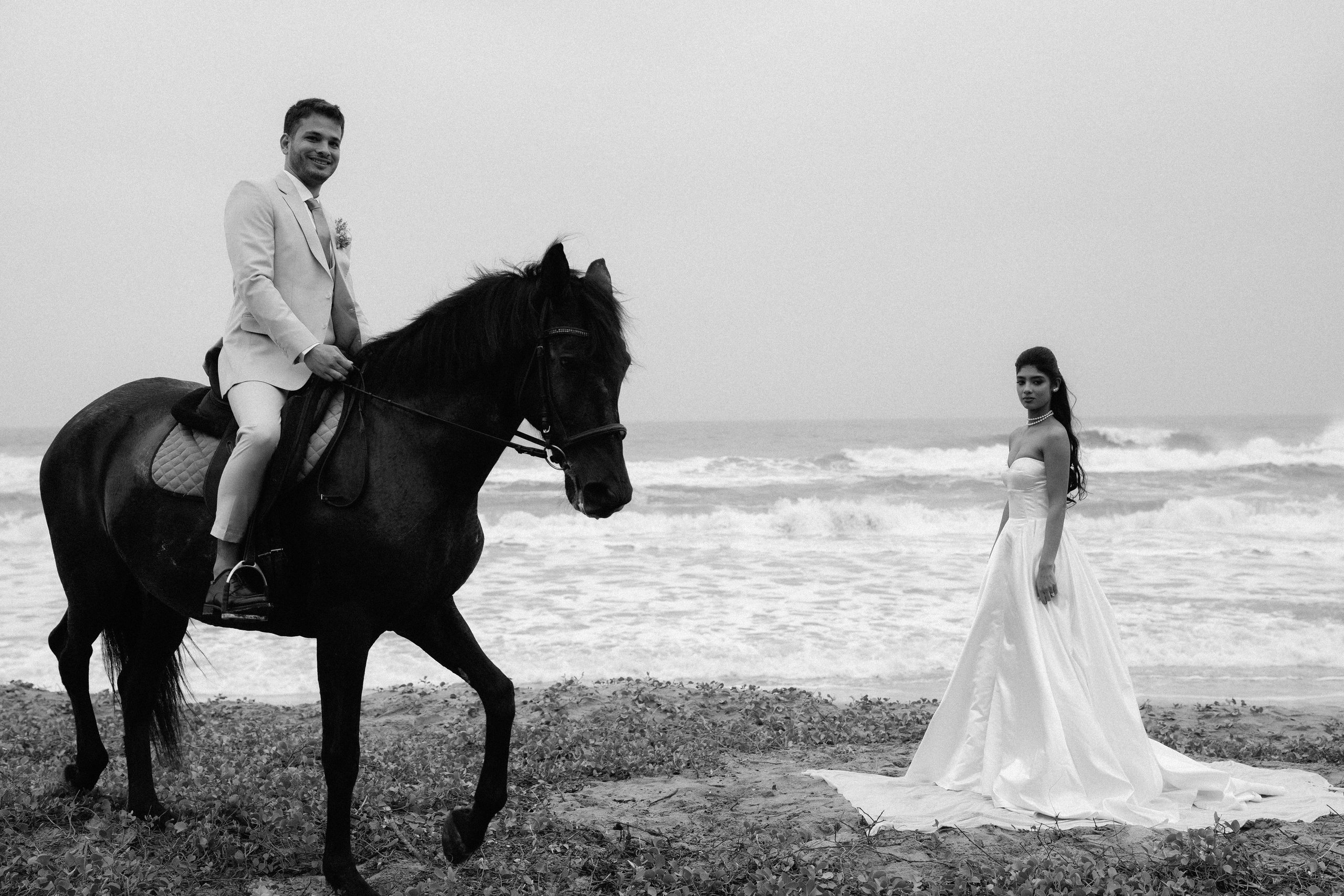 Not a Usual English Wedding!. Fine art Wedding Photographers in India & Canada