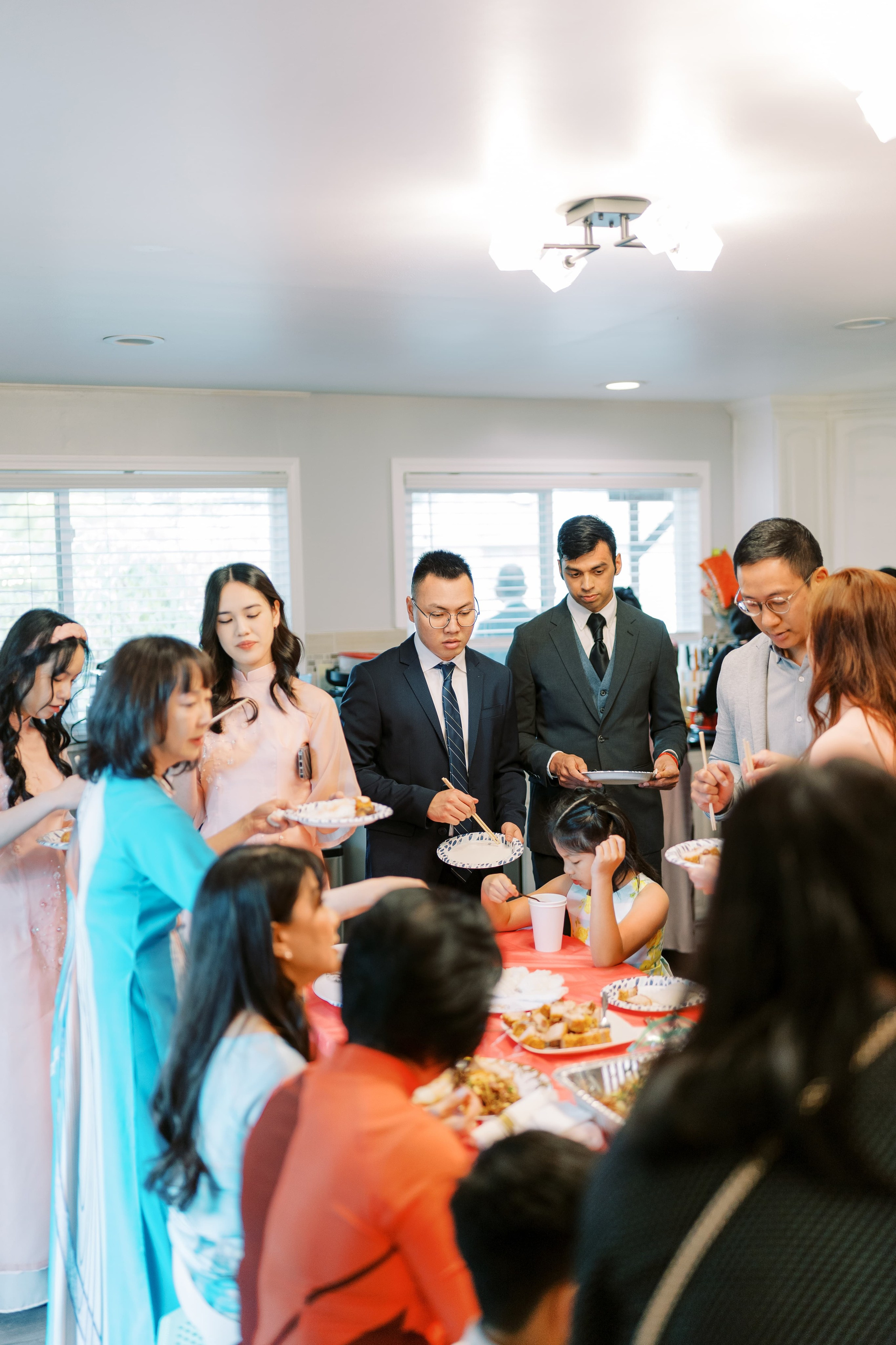 Vietnamese Tea Ceremony. Bellevue, WA. July 2024. EVAN ARISTOV WEDDING PHOTOGRAPHY — Seattle Wedding Photographer