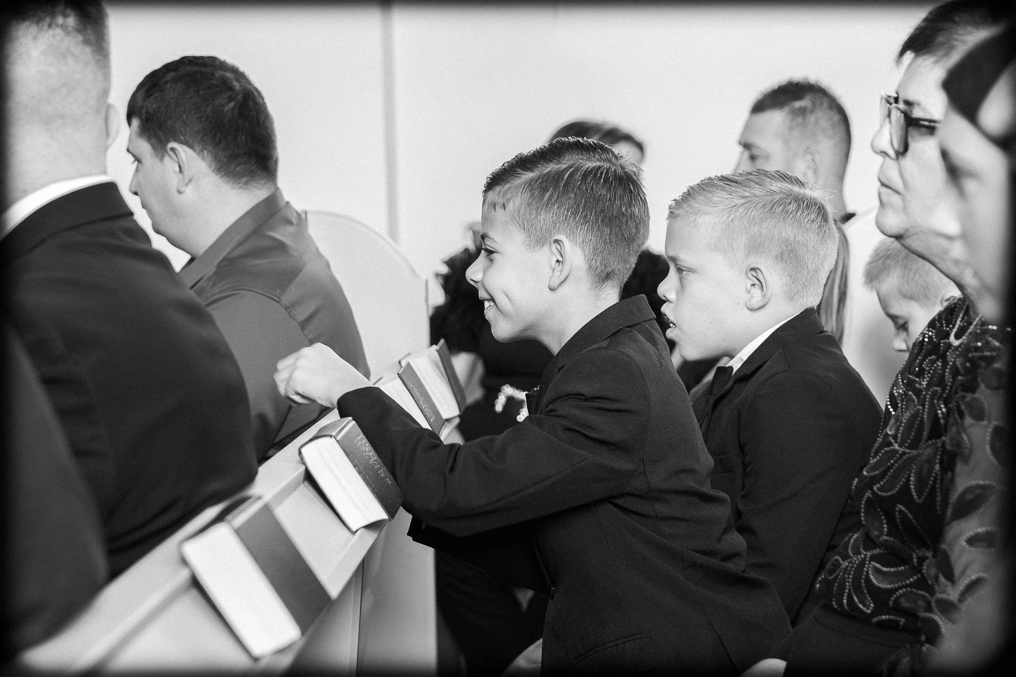 Milas' baptism — Tarm Church. AlexEvents | Wedding and Baptism Photographer & Videographer in Denmark and Germany