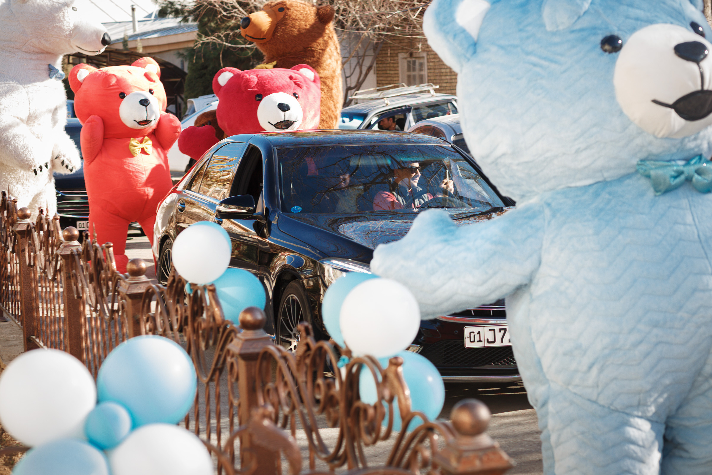 Выписка из роддома в Ташкенте, Узбекистан