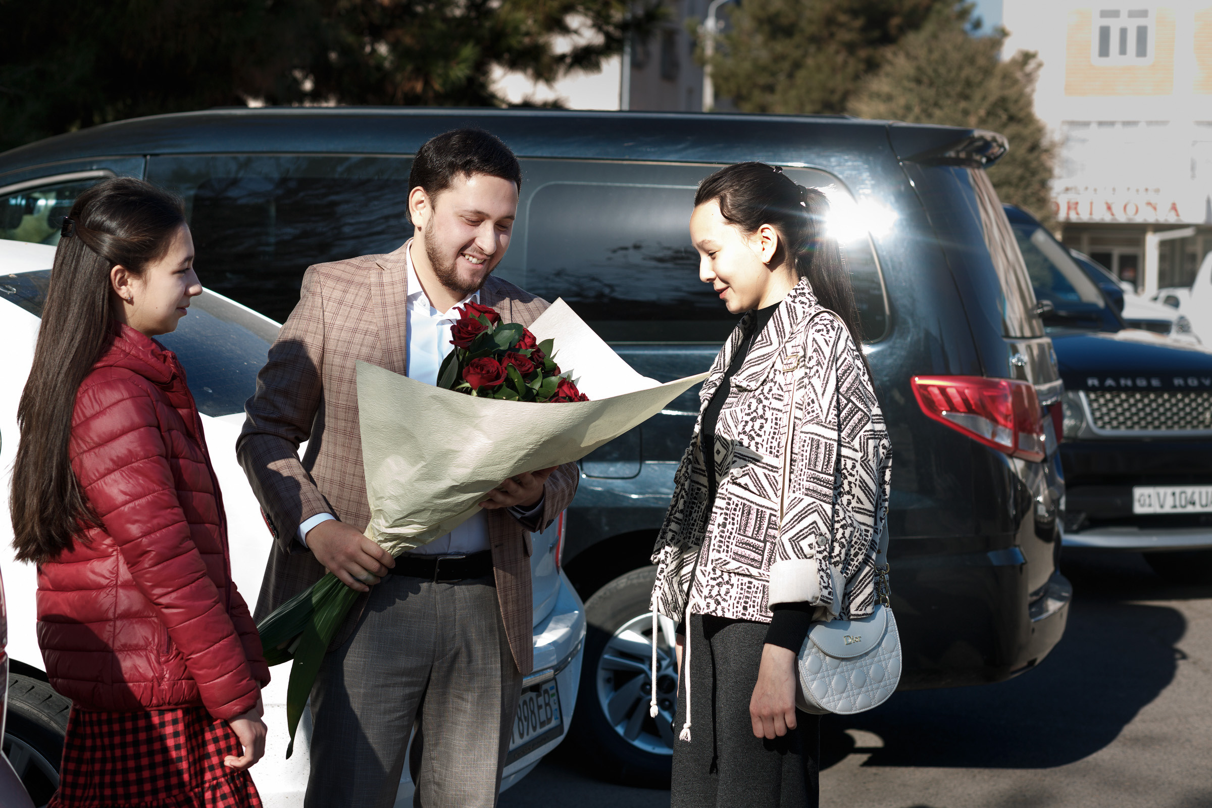 Выписка из роддома в Ташкенте, Узбекистан