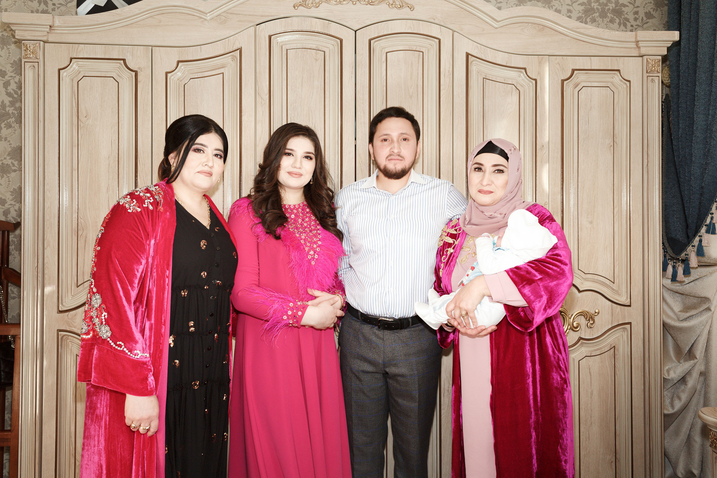 Выписка из роддома в Ташкенте, Узбекистан