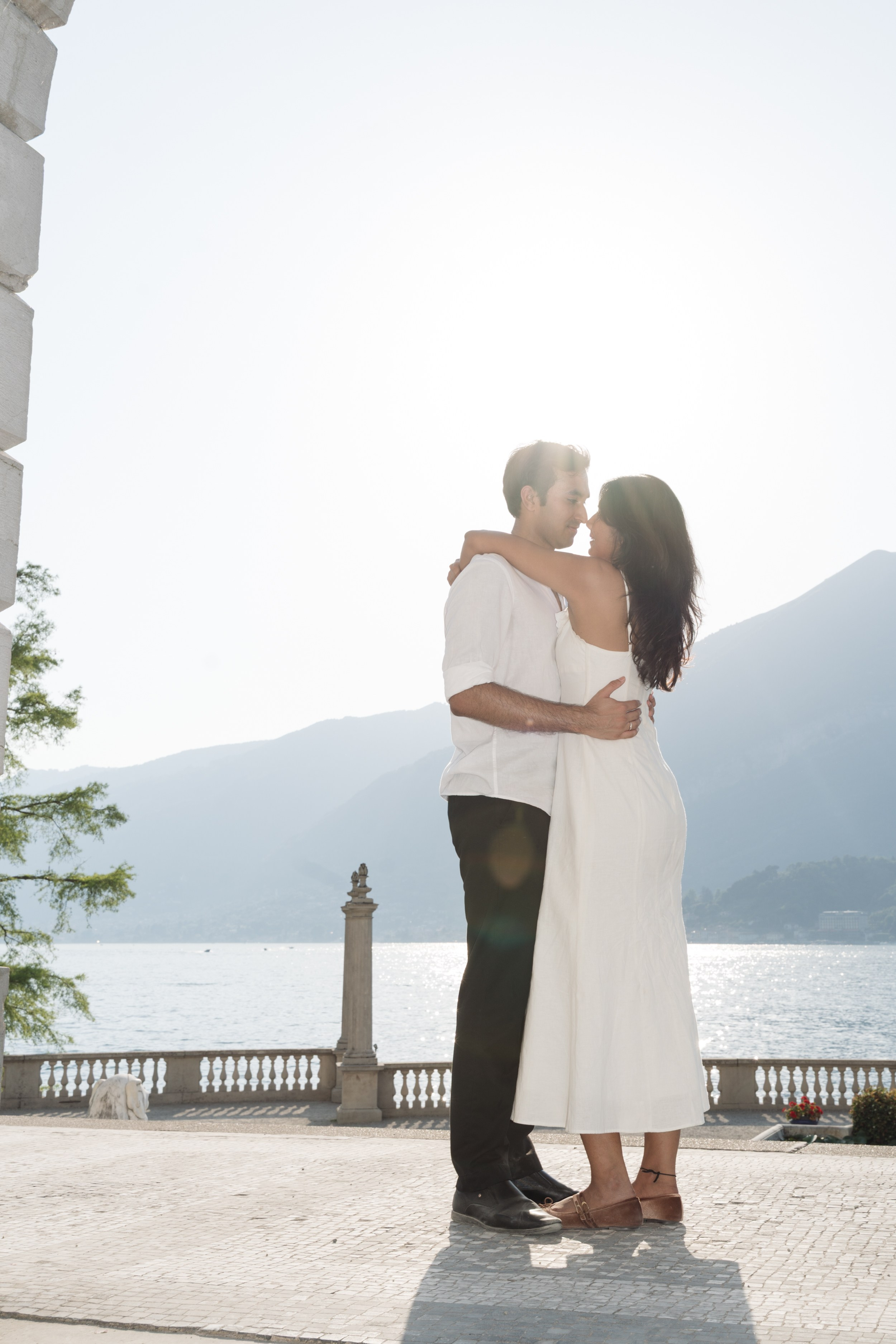 Secret Proposal at Villa Melzi, Lake Como. Lake Como Proposal Photographer | Surprise Proposals & Engagements