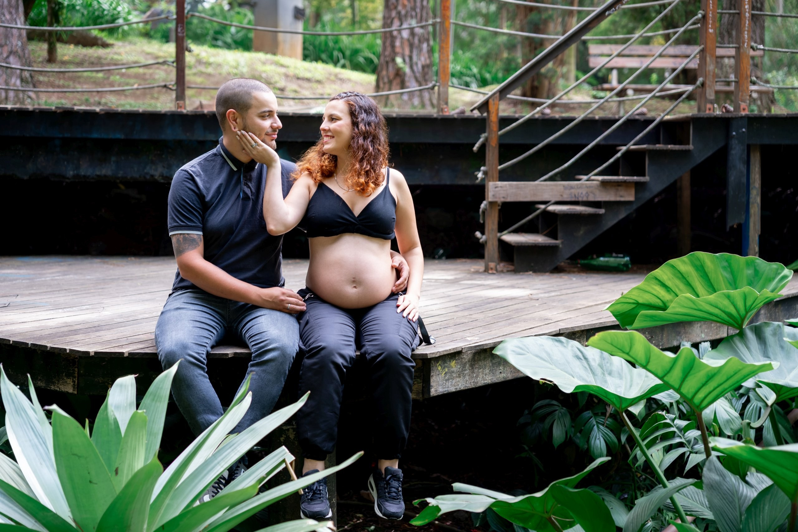 Ensaio de Gestante do casal Giovanna e Gabriel. Luiz Medeiros Produções